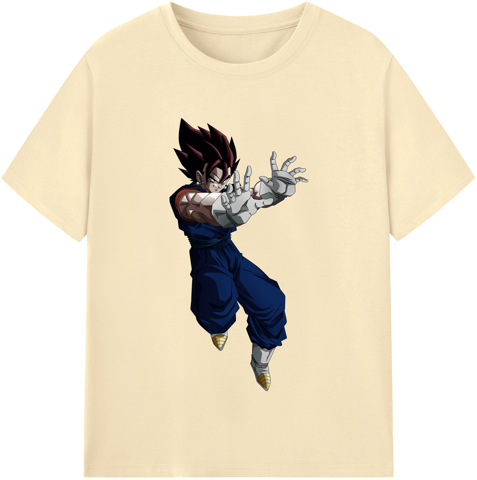 （画像用） ドラゴンボール ベジット DRAGON BALL Vegetto 綿100％半袖Tシャツ（フロントプリント）