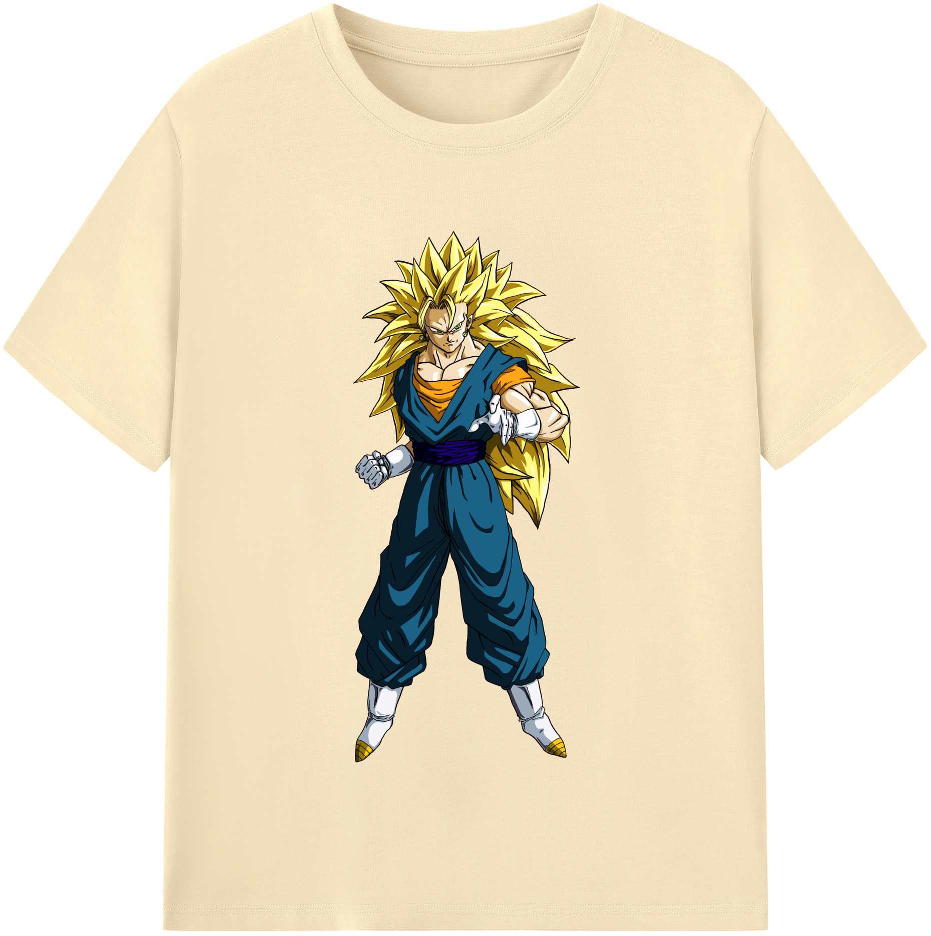 （画像用） ドラゴンボール ベジット DRAGON BALL Vegetto 綿100％半袖Tシャツ（フロントプリント）