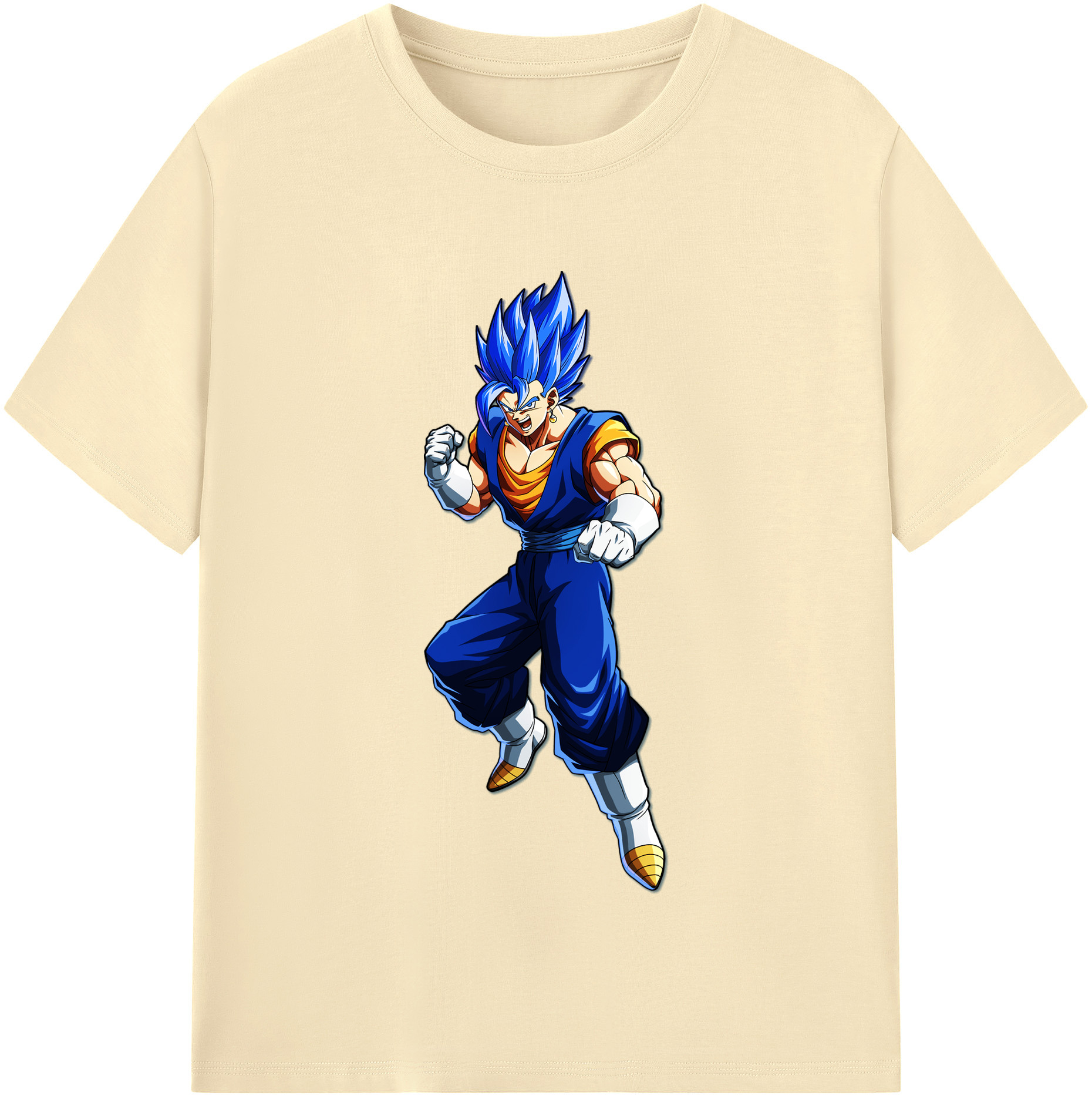 （画像用） ドラゴンボール ベジット DRAGON BALL Vegetto 綿100％半袖Tシャツ（フロントプリント）