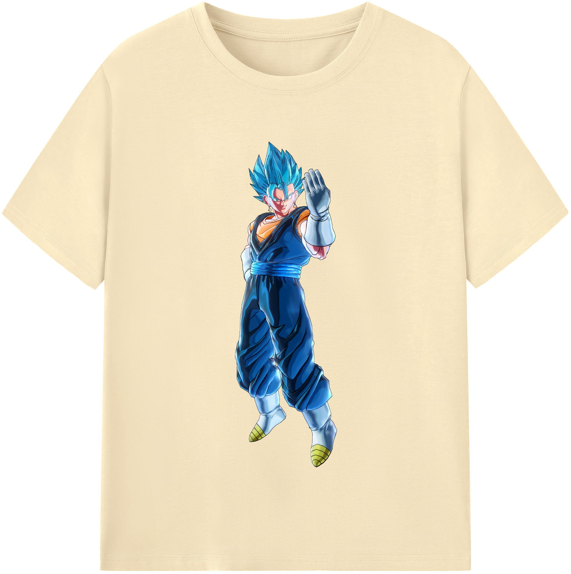 （画像用） ドラゴンボール ベジット DRAGON BALL Vegetto 綿100％半袖Tシャツ（フロントプリント）