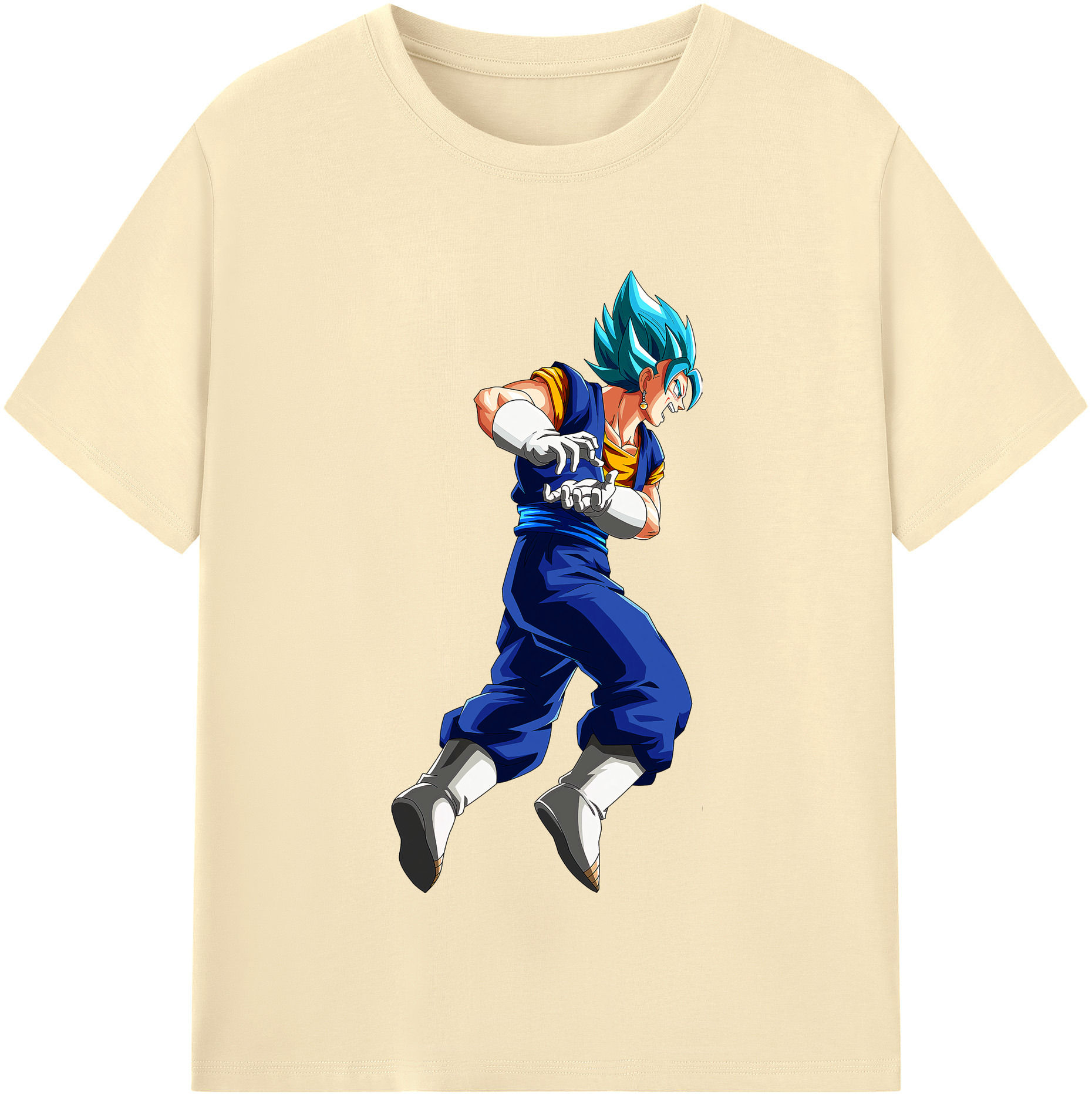 （画像用） ドラゴンボール ベジット DRAGON BALL Vegetto 綿100％半袖Tシャツ（フロントプリント）