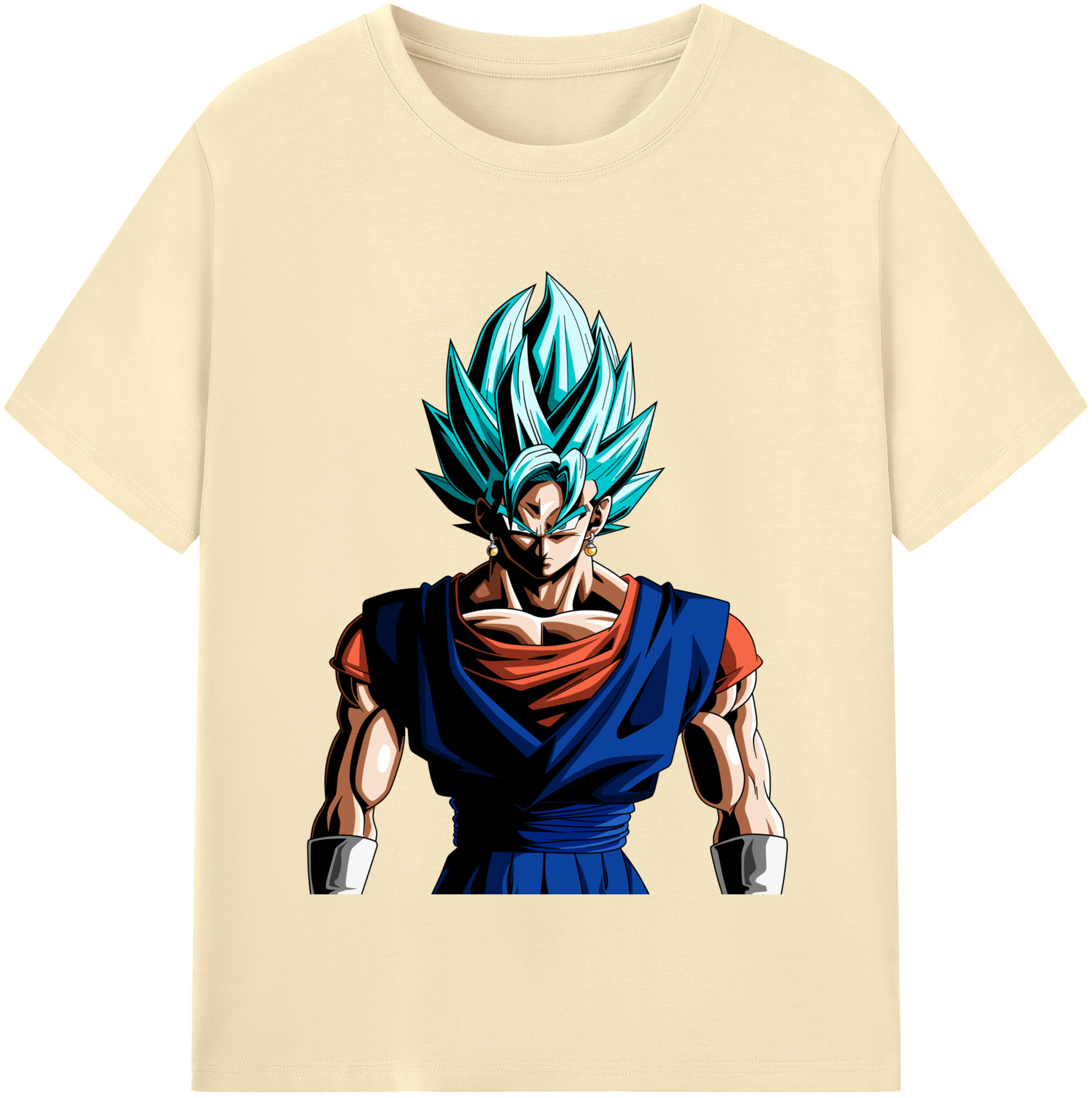 （画像用） ドラゴンボール ベジット DRAGON BALL Vegetto 綿100％半袖Tシャツ（フロントプリント）