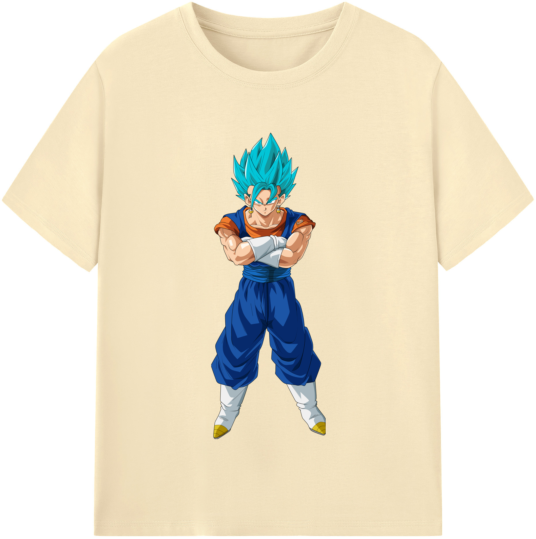 （画像用） ドラゴンボール ベジット DRAGON BALL Vegetto 綿100％半袖Tシャツ（フロントプリント）