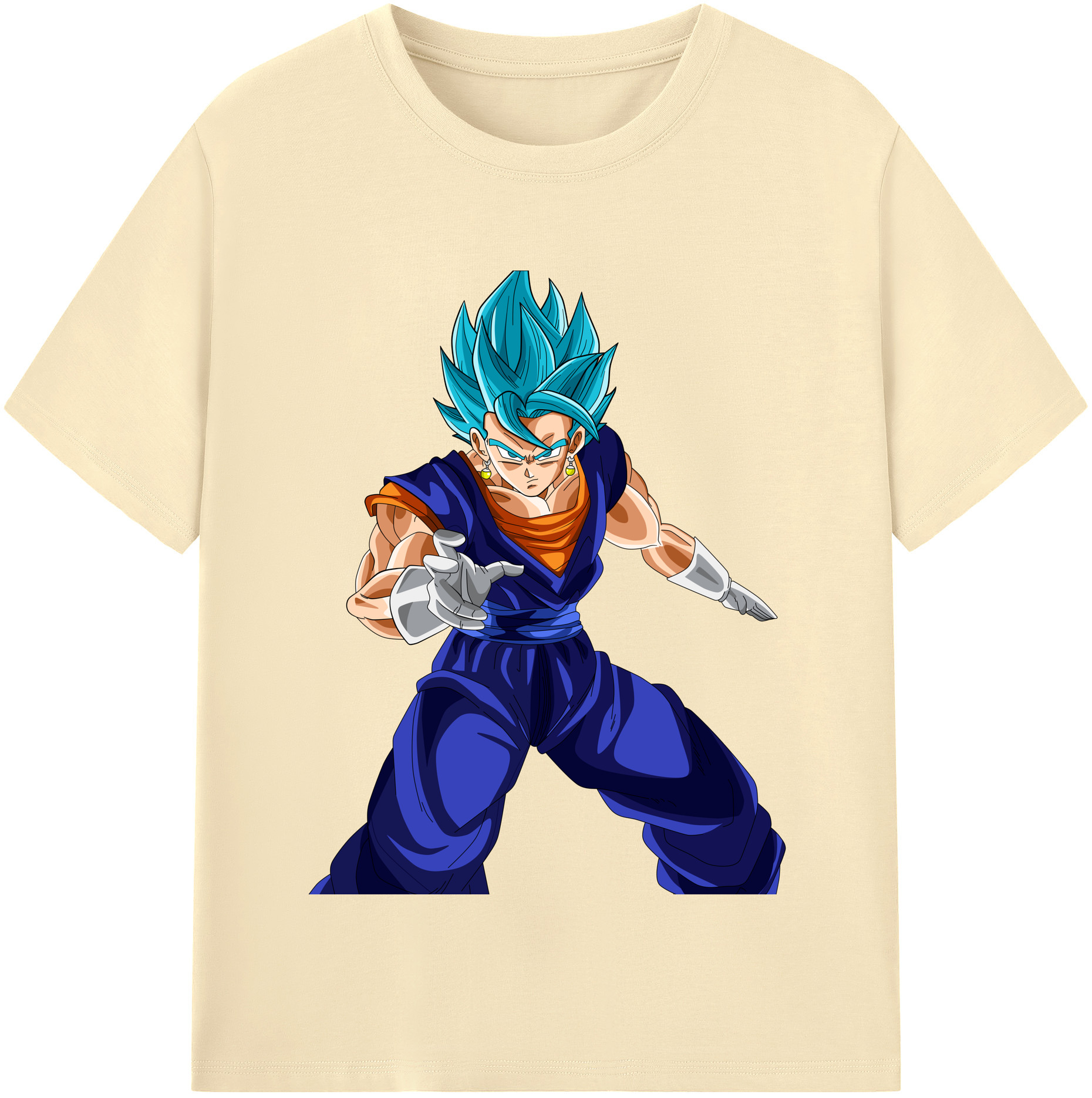 （画像用） ドラゴンボール ベジット DRAGON BALL Vegetto 綿100％半袖Tシャツ（フロントプリント）