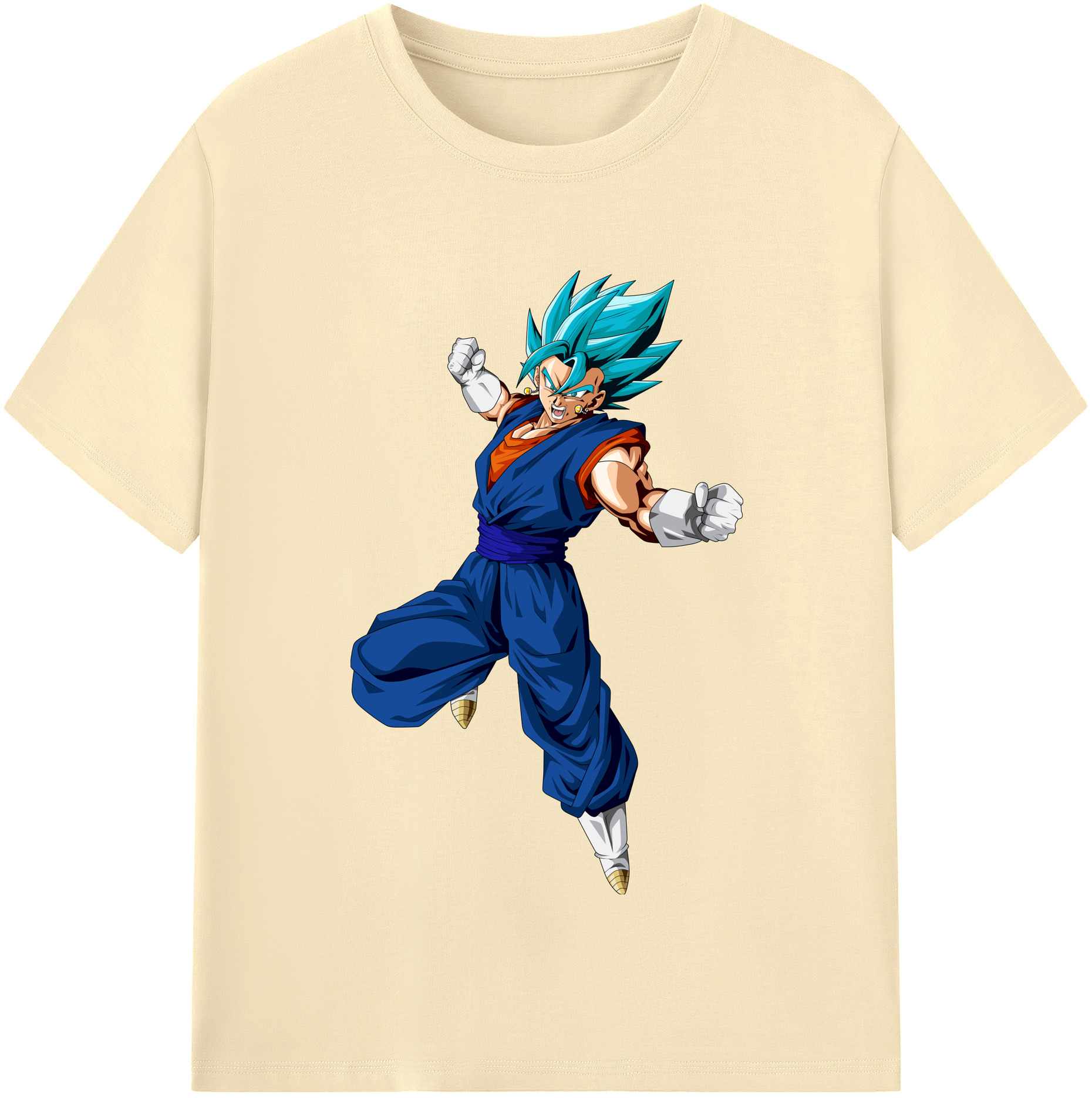 （画像用） ドラゴンボール ベジット DRAGON BALL Vegetto 綿100％半袖Tシャツ（フロントプリント）