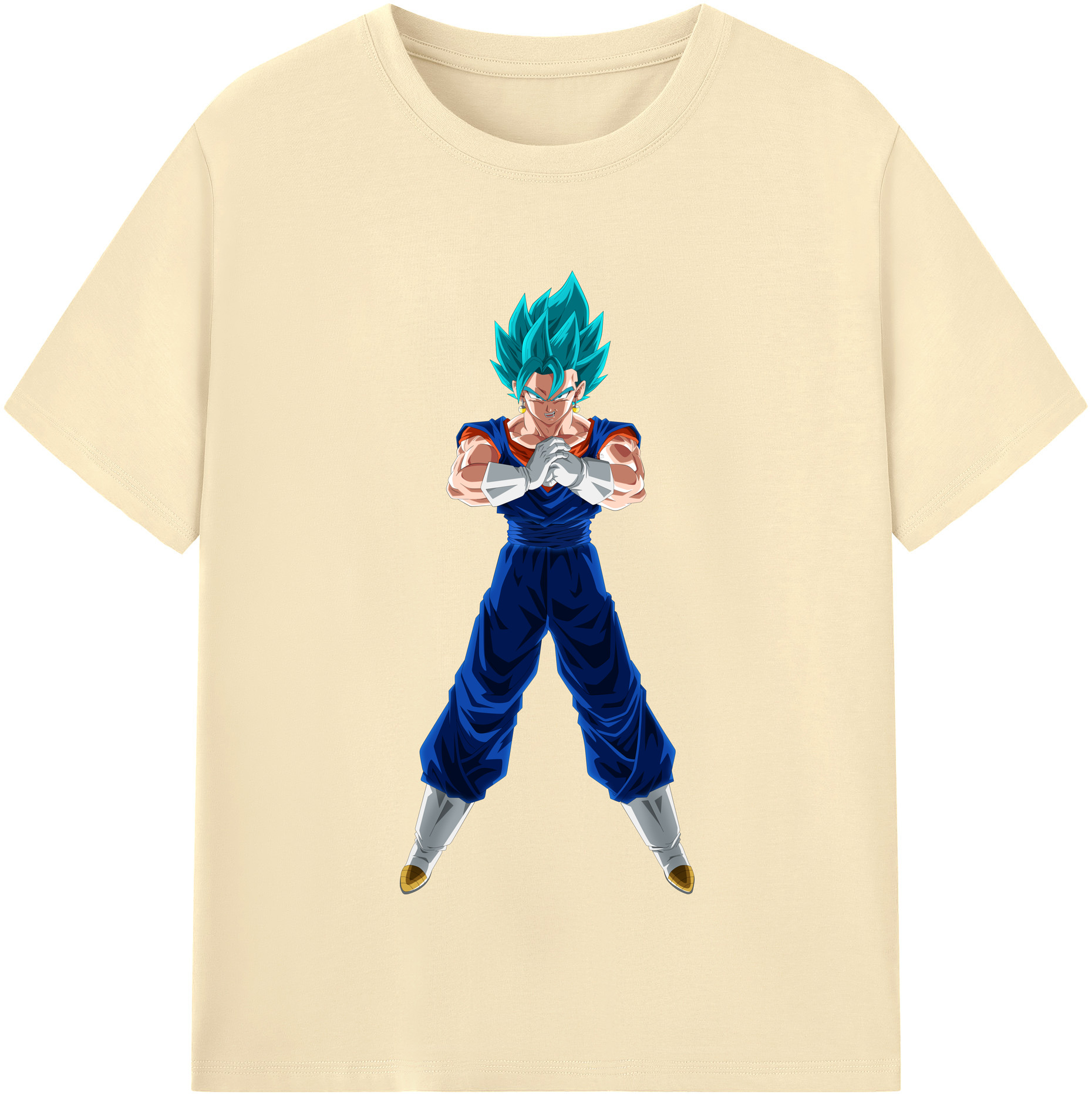 （画像用） ドラゴンボール ベジット DRAGON BALL Vegetto 綿100％半袖Tシャツ（フロントプリント）