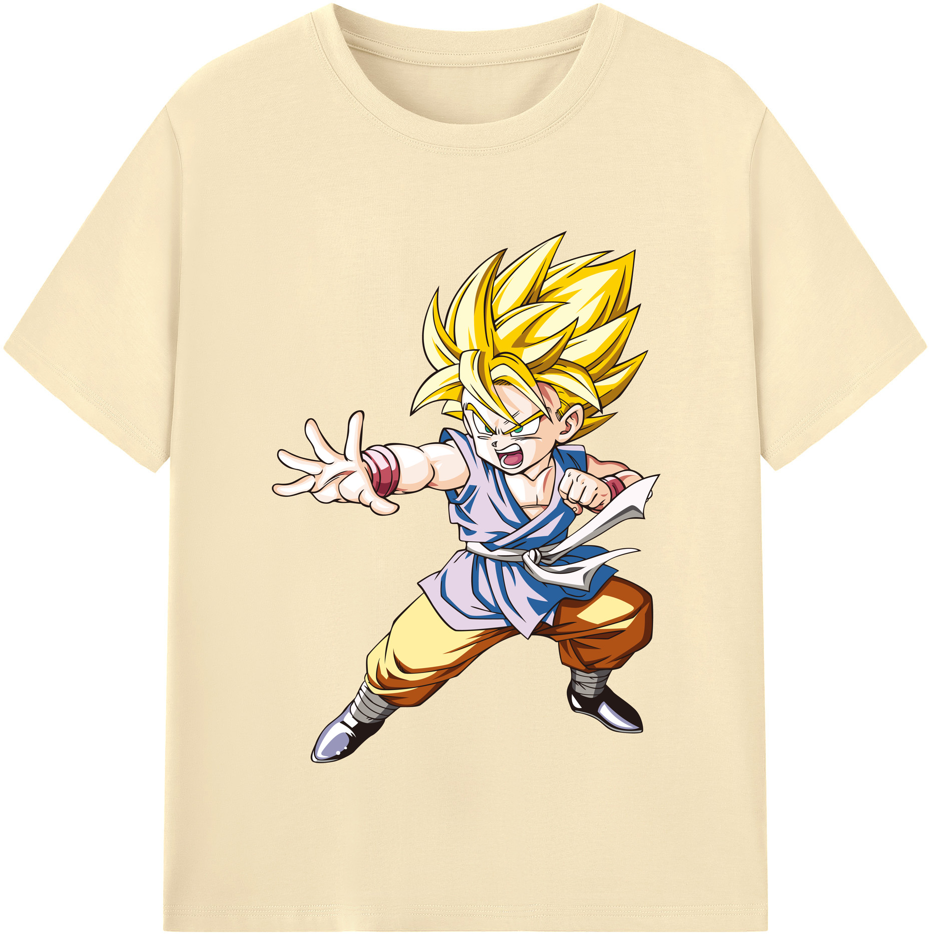 （画像用） ドラゴンボール ベジット DRAGON BALL Vegetto 綿100％半袖Tシャツ（フロントプリント）