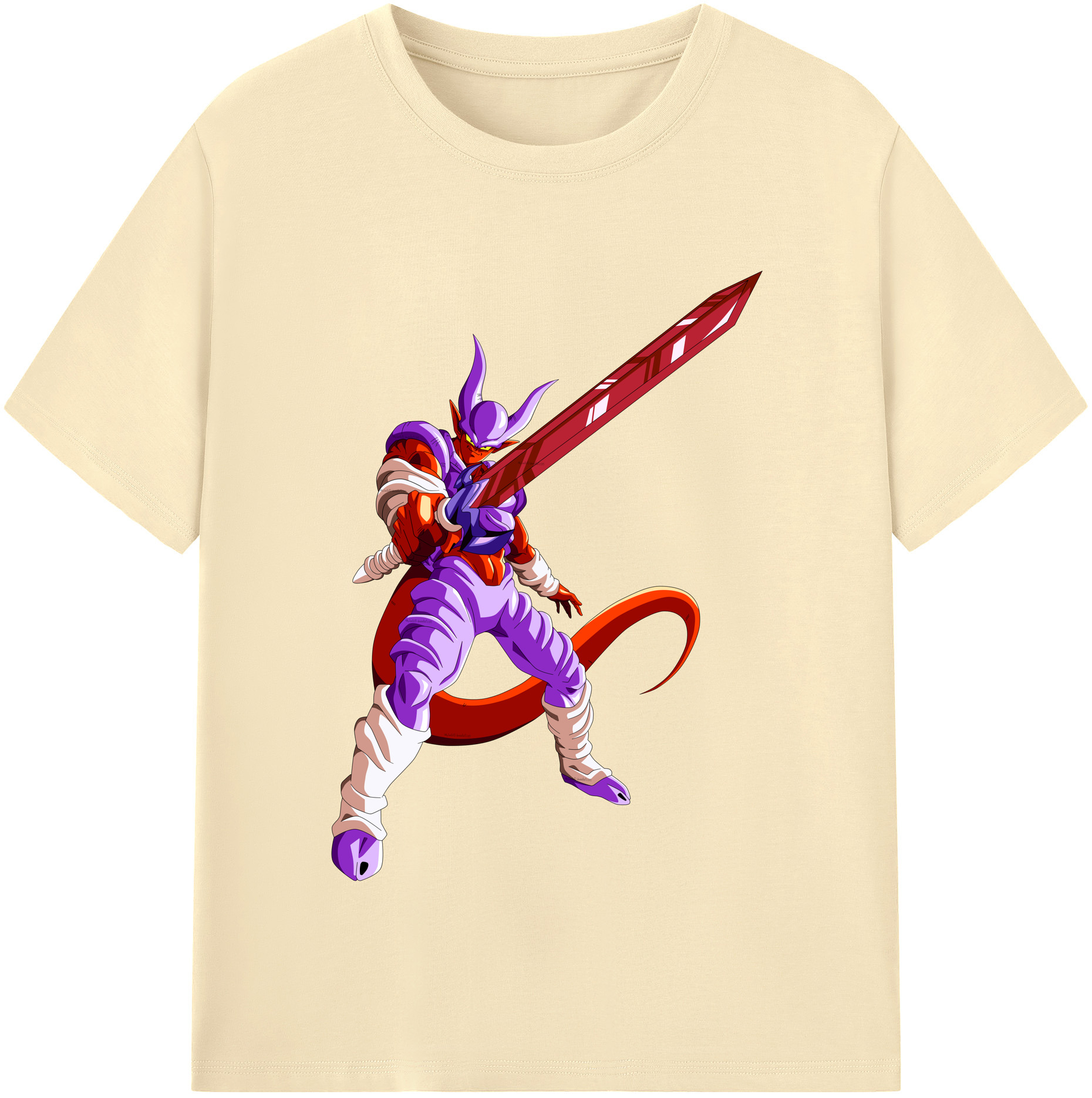 （画像用） ドラゴンボール ジャネンバ DRAGON BALL Janemba 綿100％半袖Tシャツ（フロントプリント）