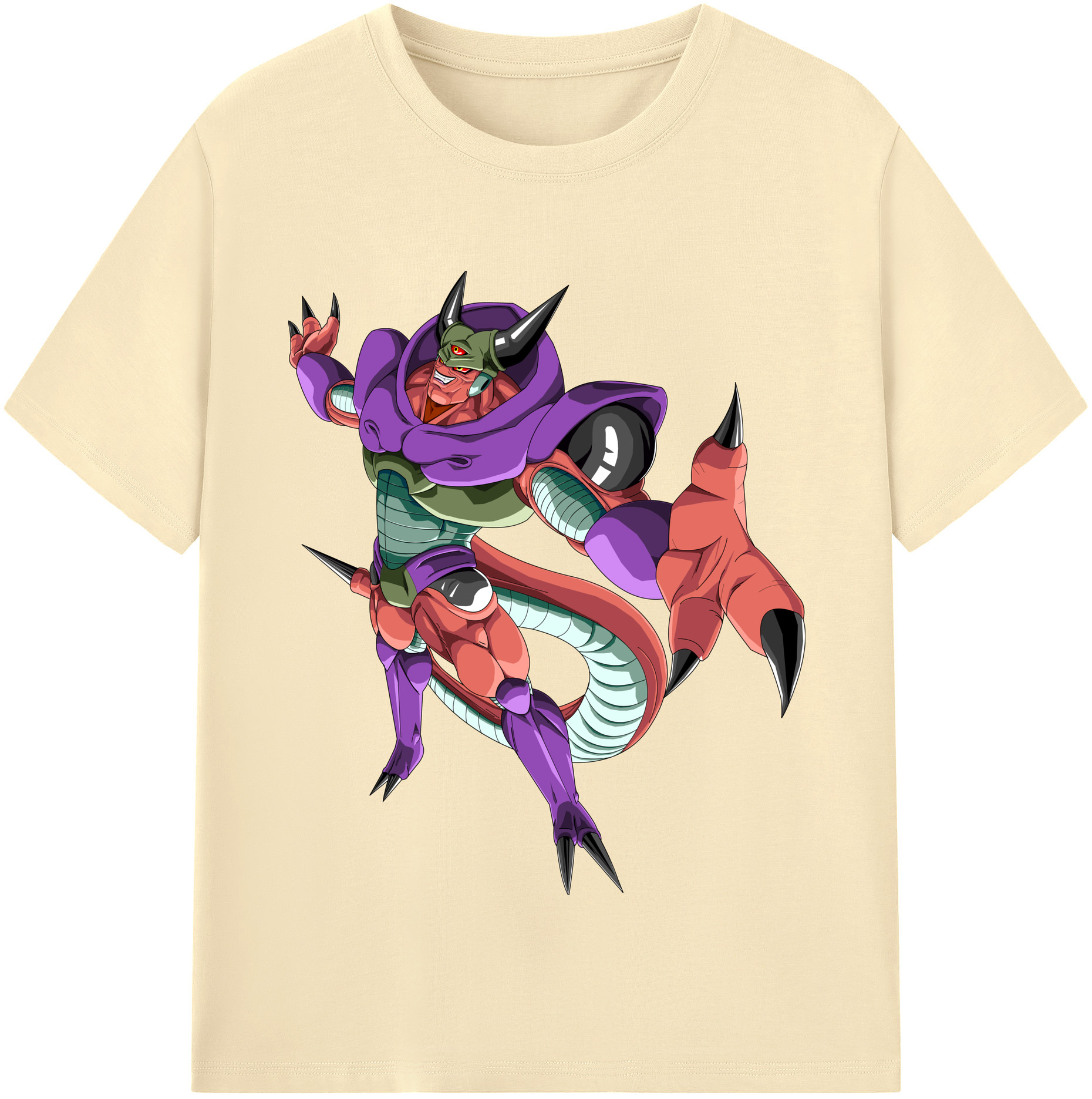 （画像用） ドラゴンボール ジャネンバ DRAGON BALL Janemba 綿100％半袖Tシャツ（フロントプリント）