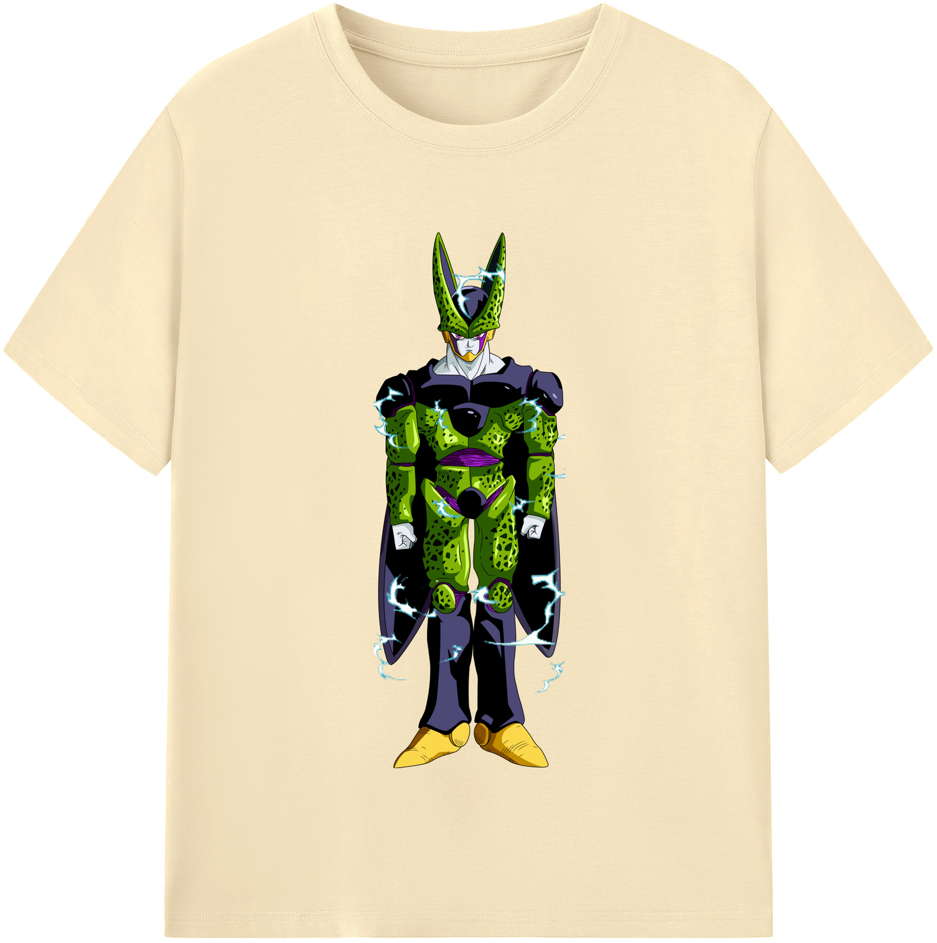 （画像用） ドラゴンボール セル DRAGON BALL Cell 綿100％半袖Tシャツ（フロントプリント）