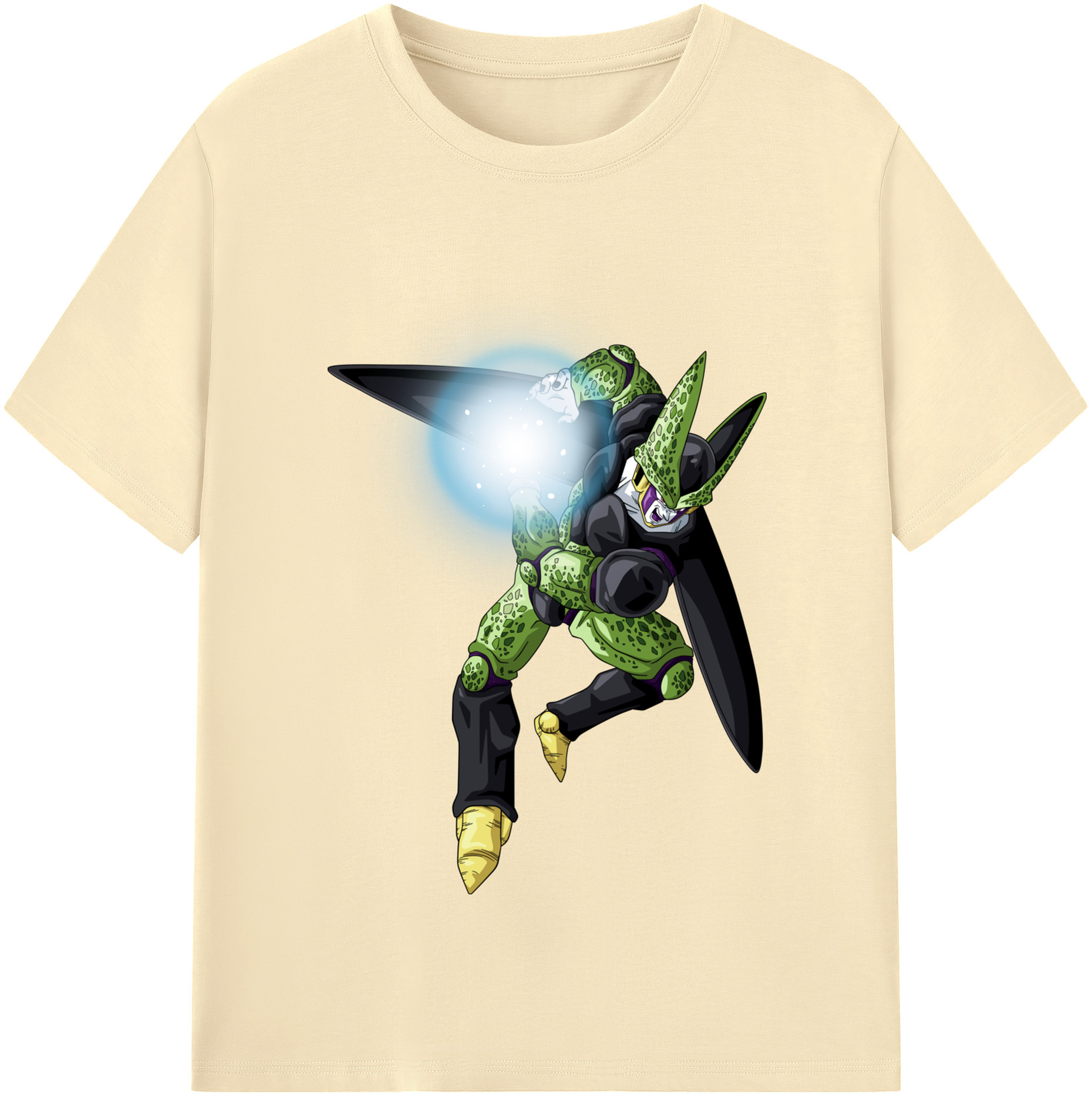 （画像用） ドラゴンボール セル DRAGON BALL Cell 綿100％半袖Tシャツ（フロントプリント）
