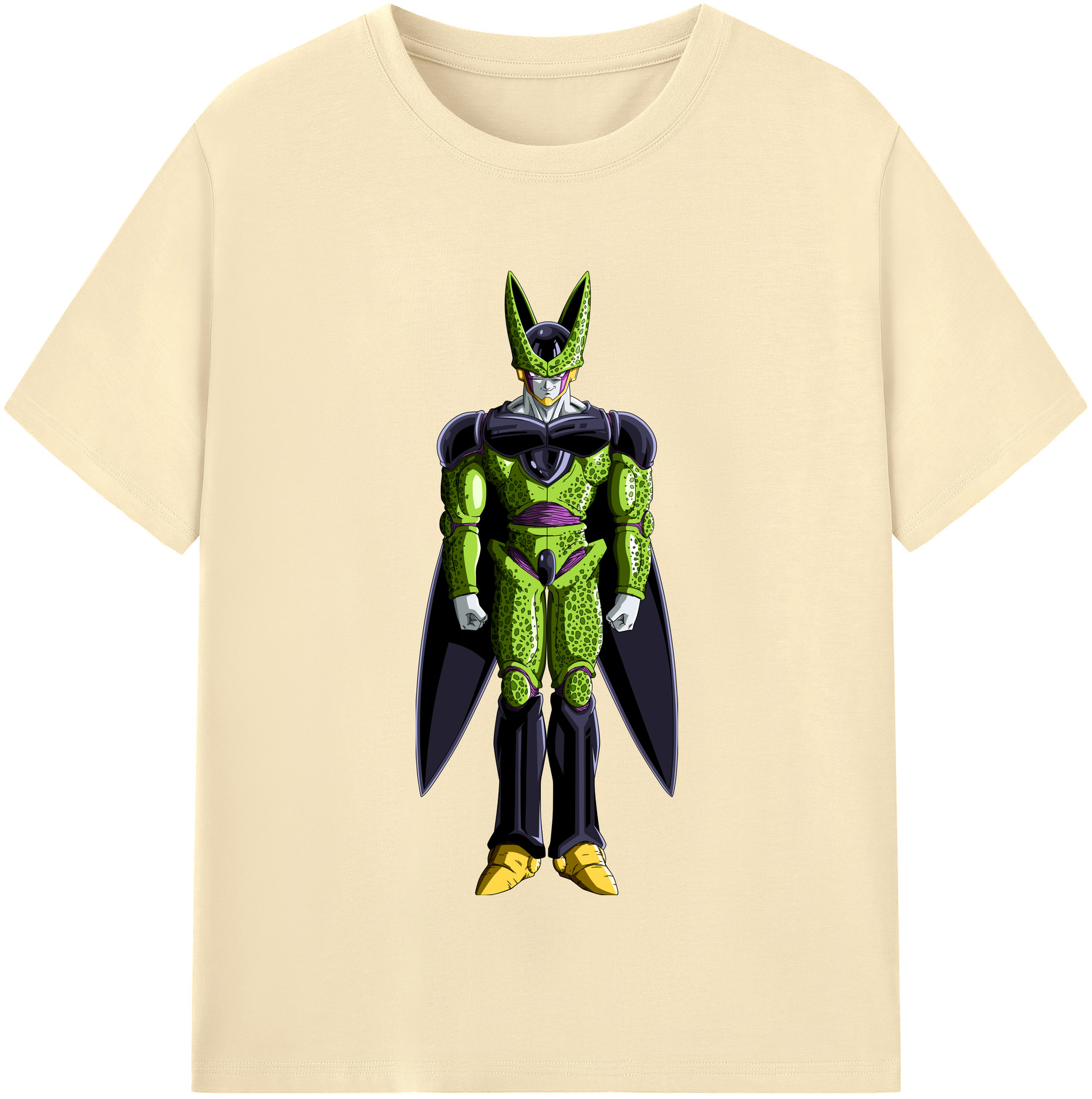 （画像用） ドラゴンボール セル DRAGON BALL Cell 綿100％半袖Tシャツ（フロントプリント）