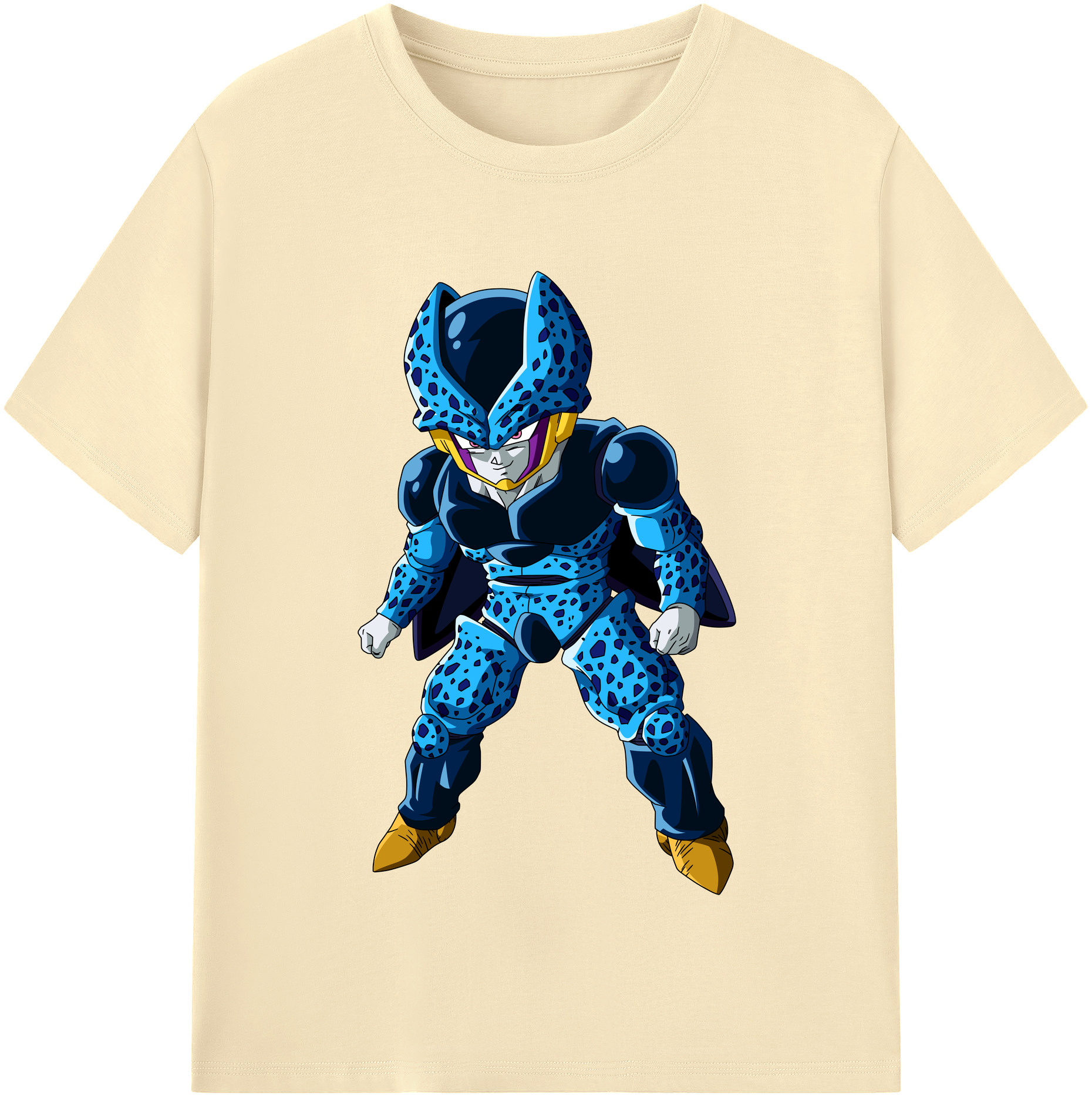 （画像用） ドラゴンボール セル DRAGON BALL Cell 綿100％半袖Tシャツ（フロントプリント）