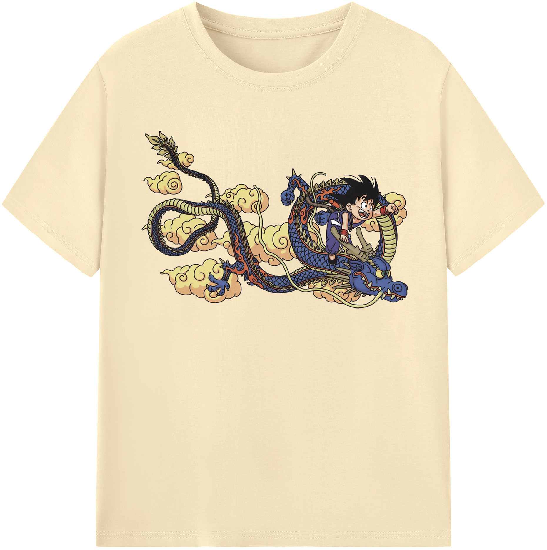 ドラゴンボール 神龍 シェンロン DRAGON BALL Shenron 綿100％半袖Tシャツ（フロントプリント）