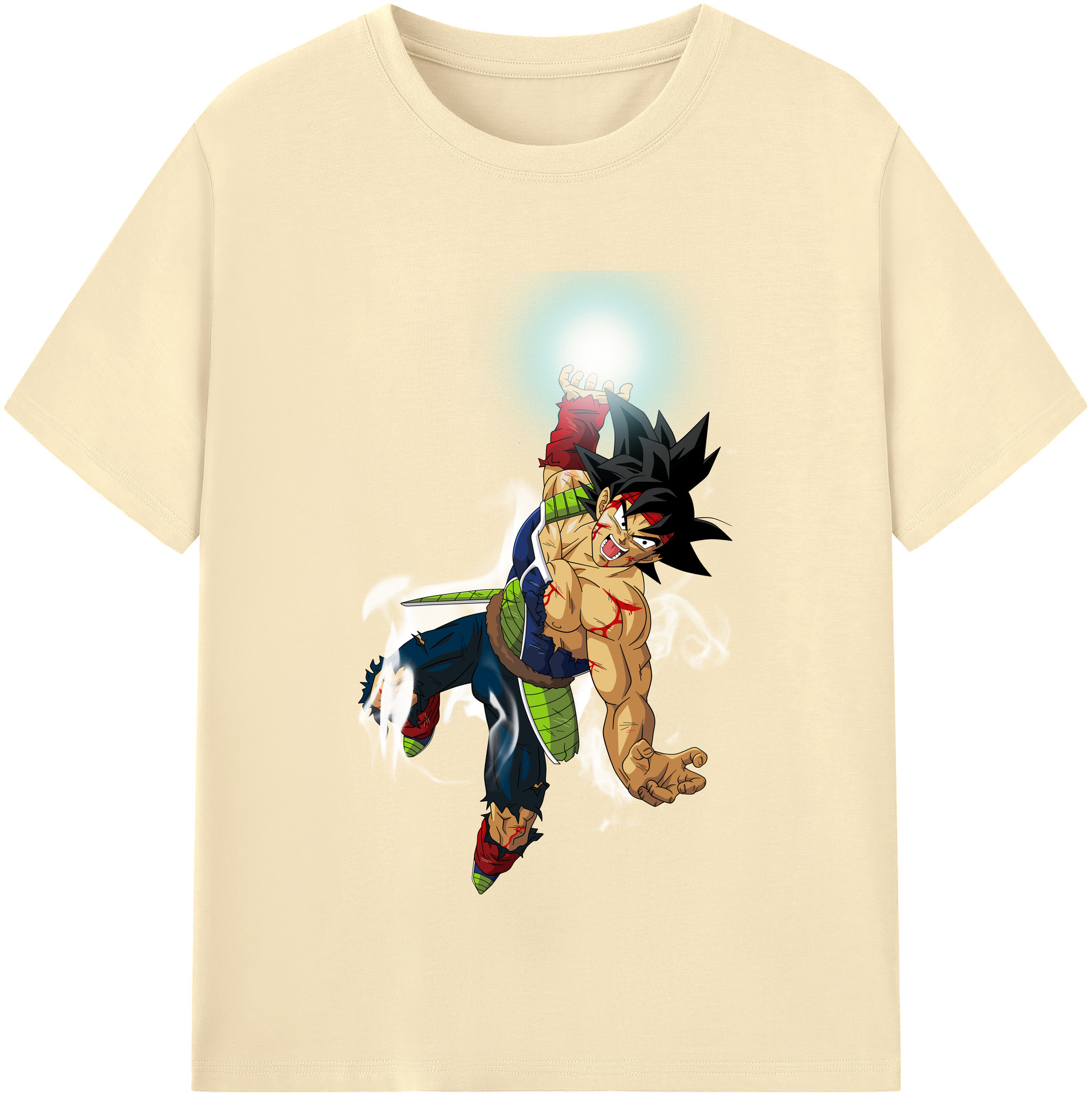 （画像用） ドラゴンボール バーダック DRAGON BALL Burdock 綿100％半袖Tシャツ（フロントプリント）