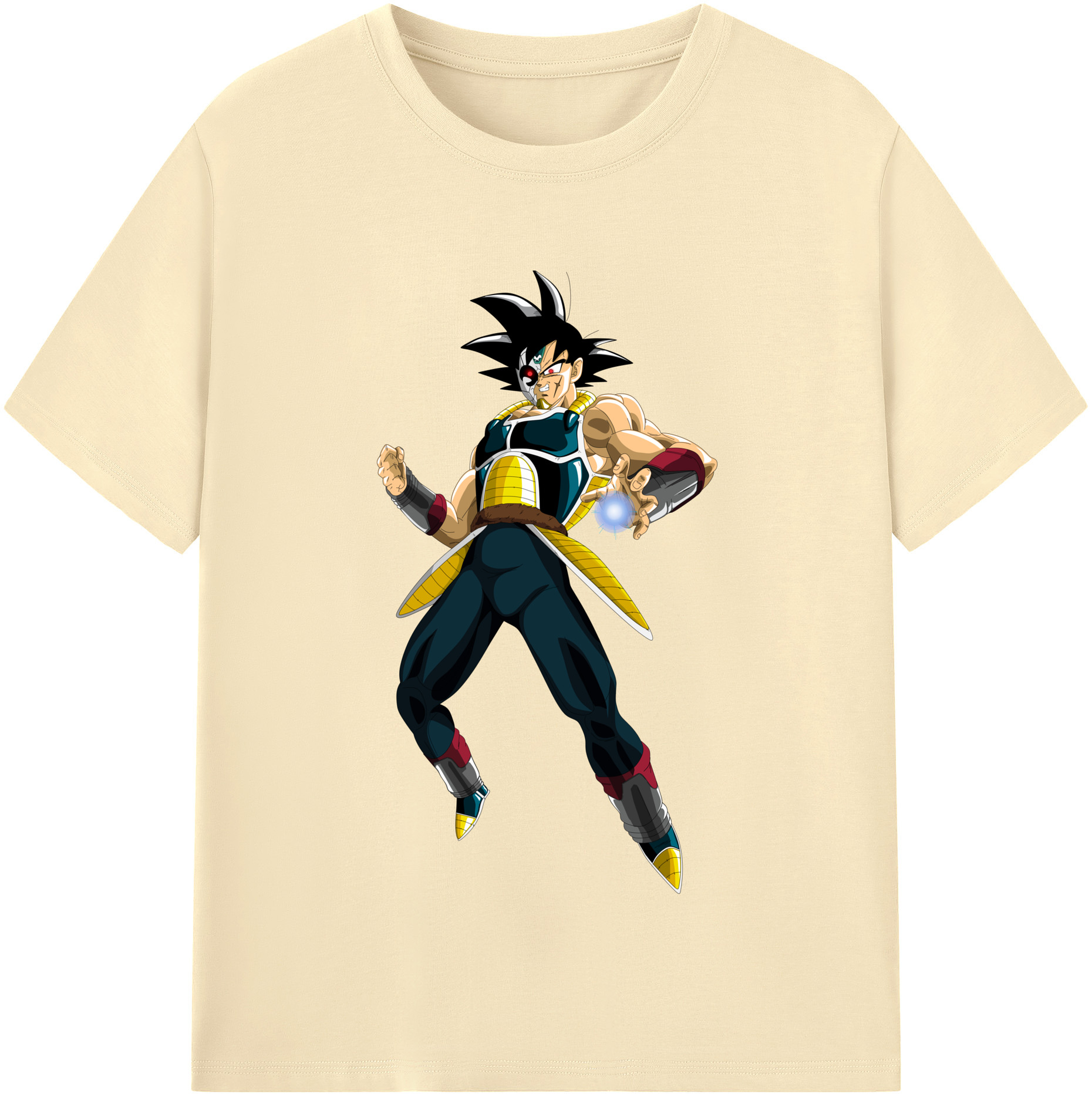 （画像用） ドラゴンボール バーダック DRAGON BALL Burdock 綿100％半袖Tシャツ（フロントプリント）