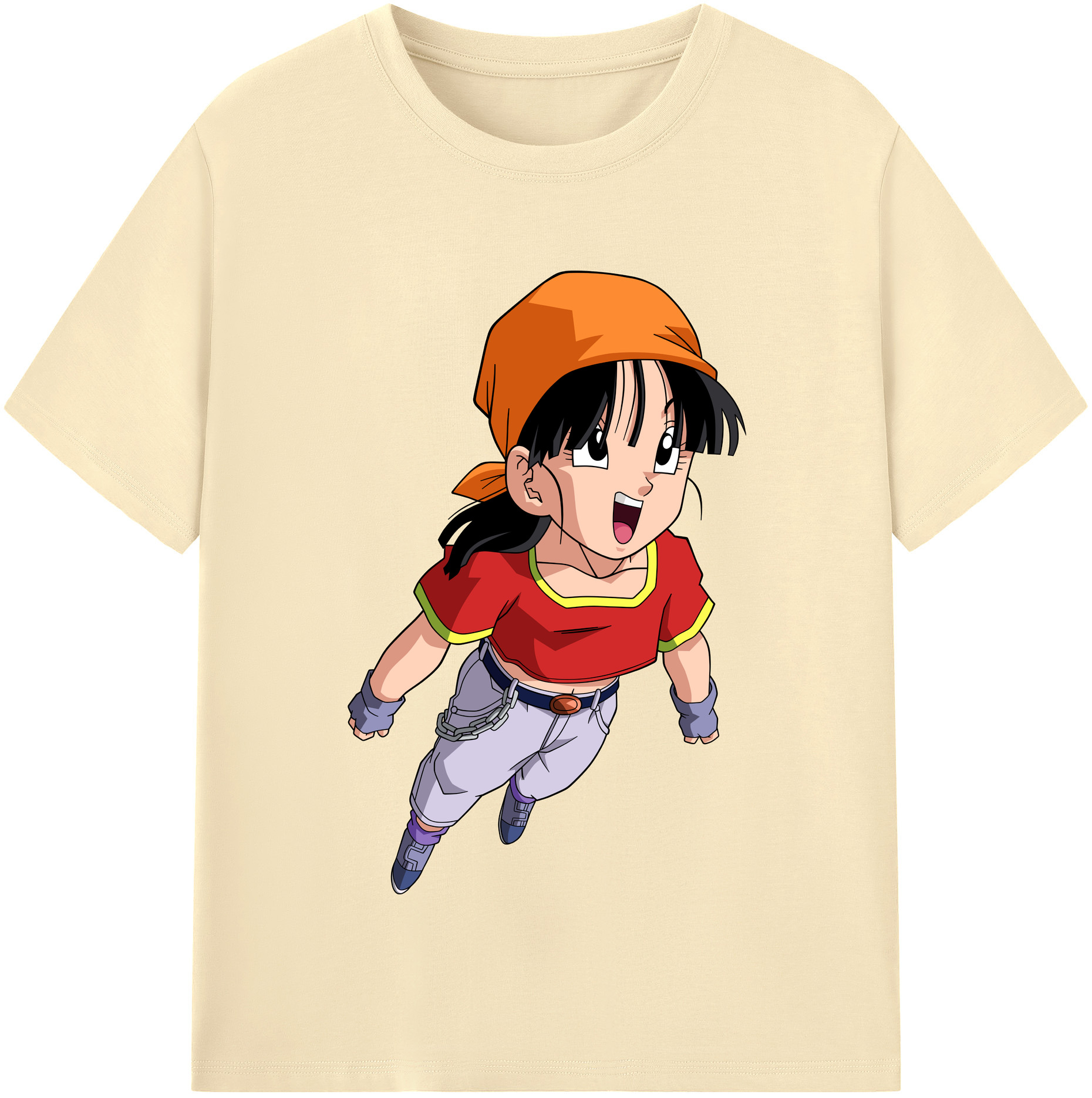 （画像用） ドラゴンボール パン DRAGON BALL Pan 綿100％半袖Tシャツ（フロントプリント）
