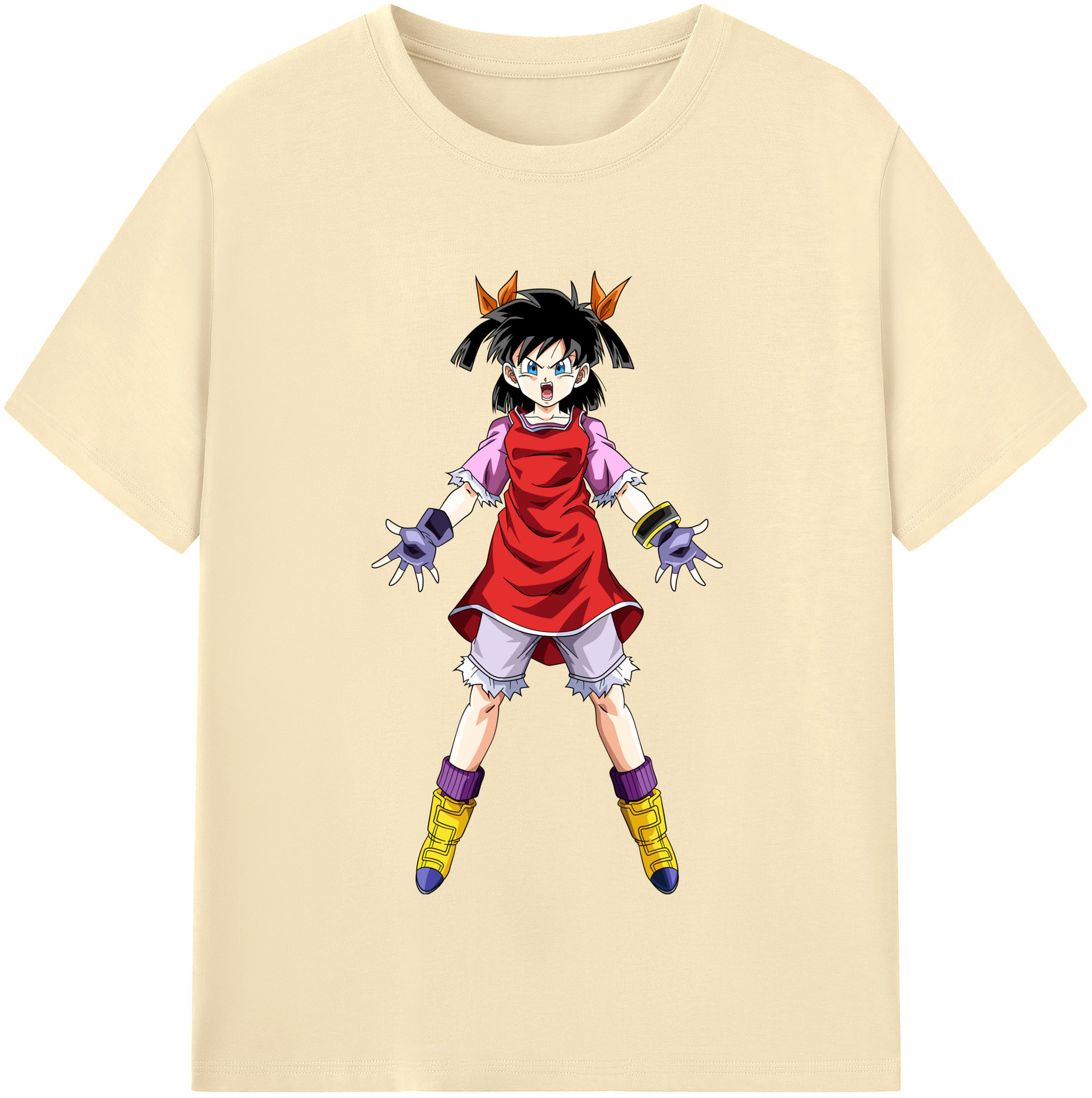 （画像用） ドラゴンボール パン DRAGON BALL Pan 綿100％半袖Tシャツ（フロントプリント）