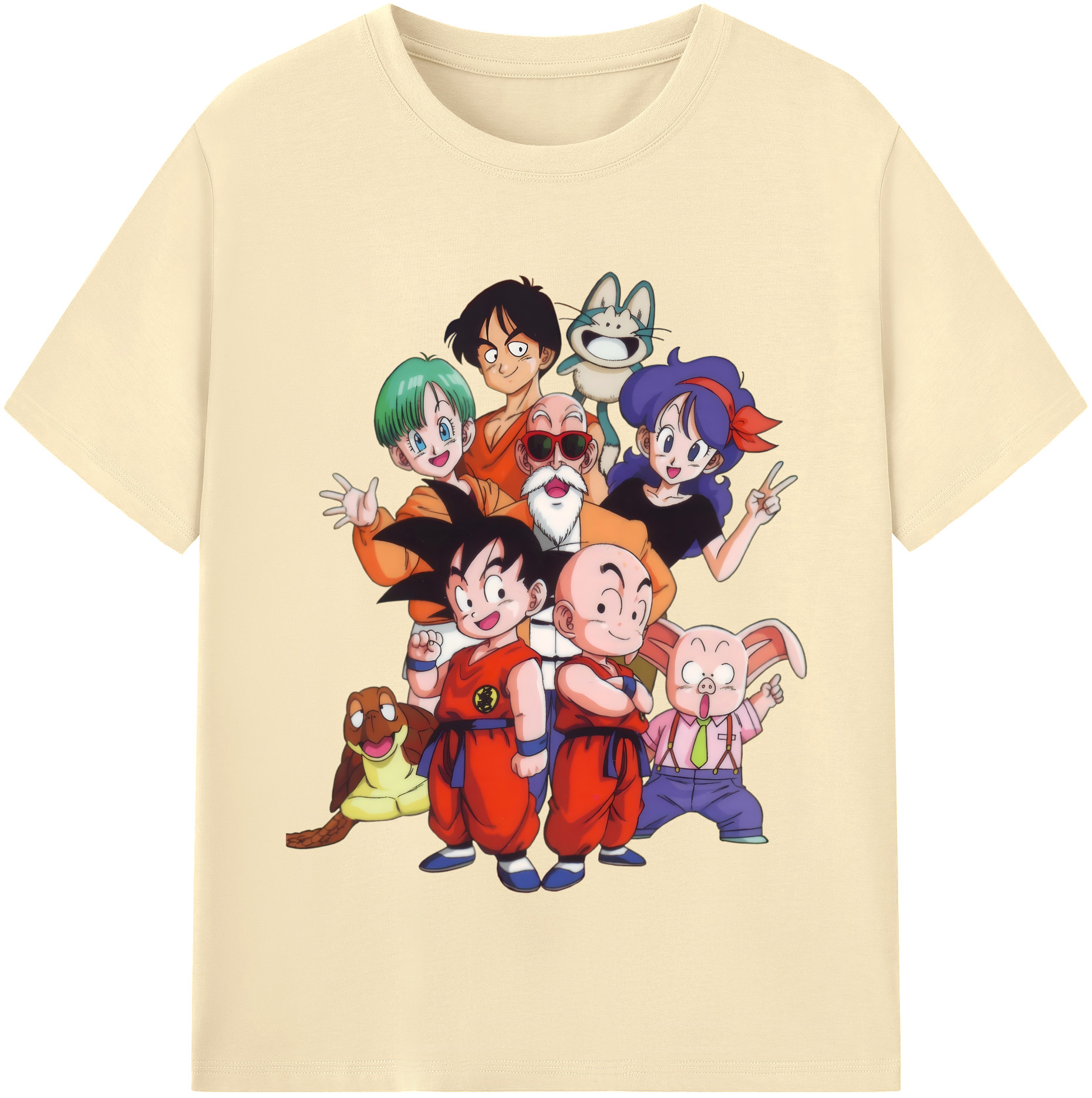 （画像用） ドラゴンボール DRAGON BALL 綿100％半袖Tシャツ（フロントプリント）