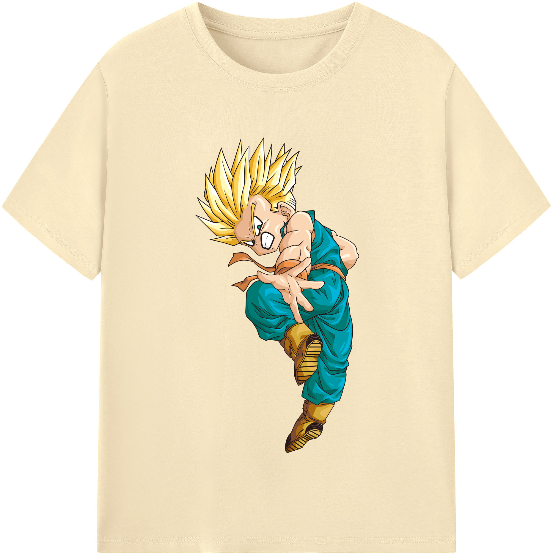 （画像用） ドラゴンボール DRAGON BALL 綿100％半袖Tシャツ（フロントプリント）