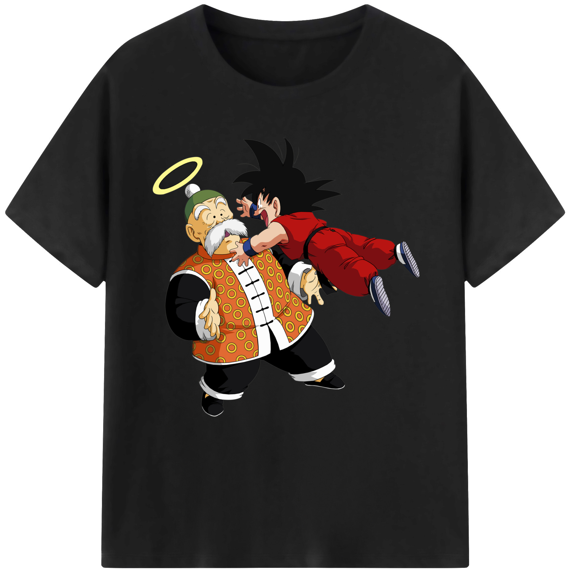 （画像用） ドラゴンボール 孫悟空（そん ごくう）Son Goku カカロット DRAGON BALL Kakarotto 綿100％半袖Tシャツ（フロントプリント）