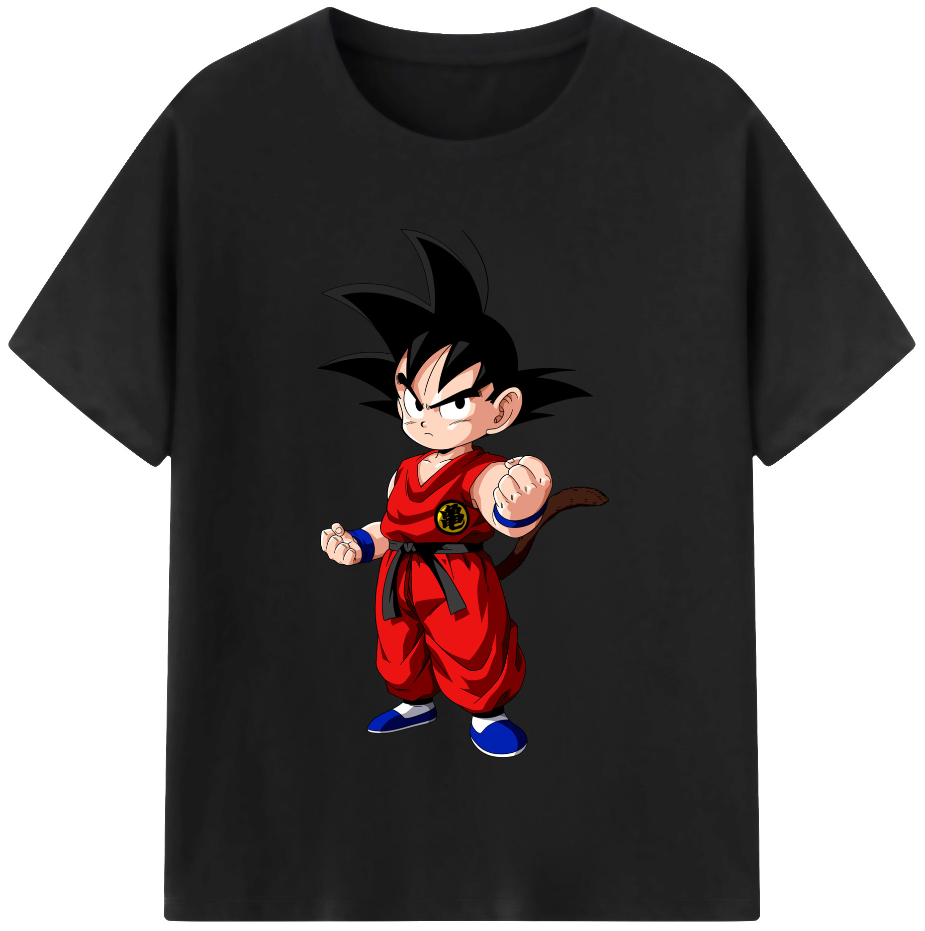 （画像用） ドラゴンボール 孫悟空（そん ごくう）Son Goku カカロット DRAGON BALL Kakarotto 綿100％半袖Tシャツ（フロントプリント）