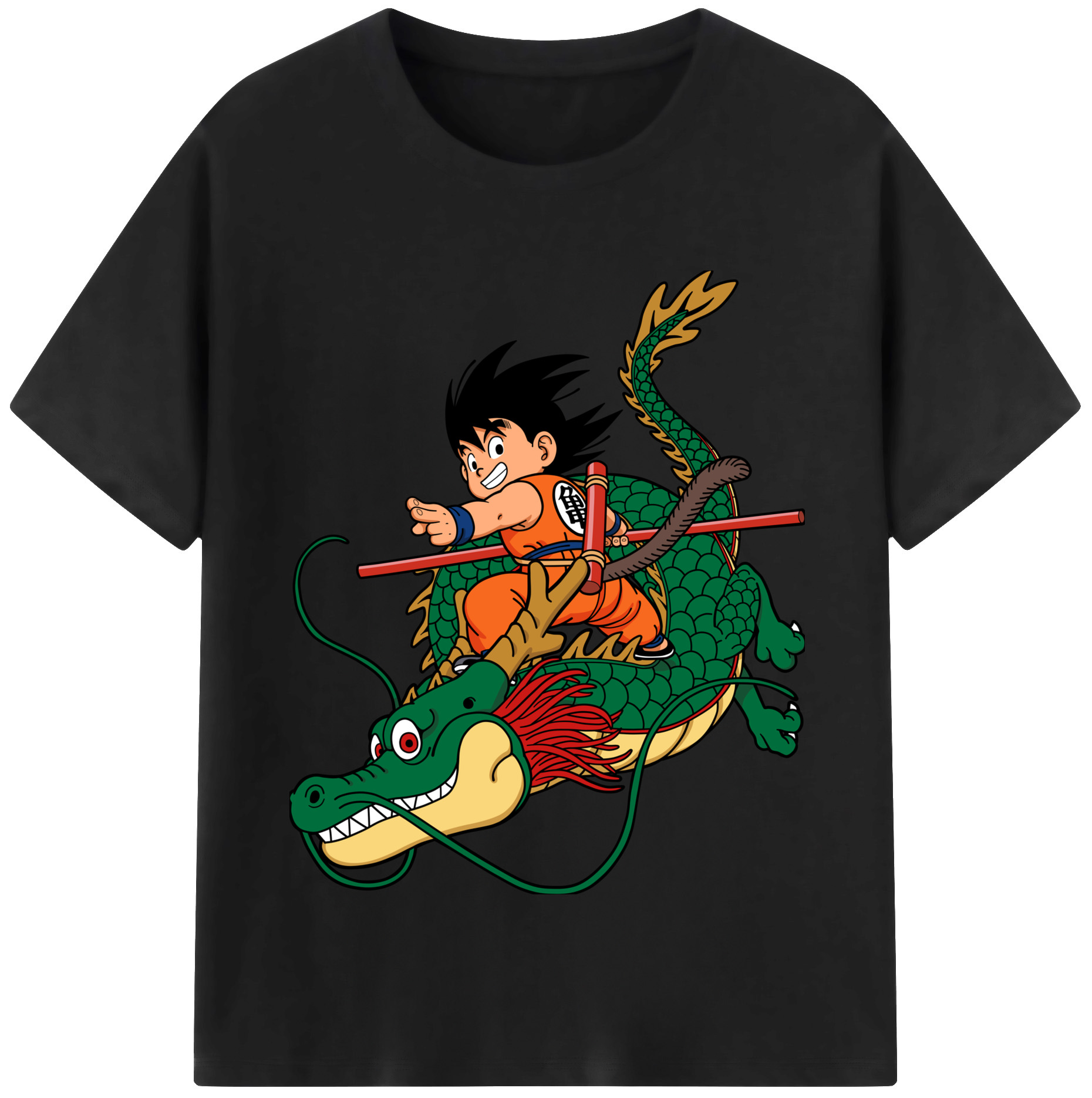 （画像用） ドラゴンボール 孫悟空（そん ごくう）Son Goku カカロット DRAGON BALL Kakarotto 綿100％半袖Tシャツ（フロントプリント）