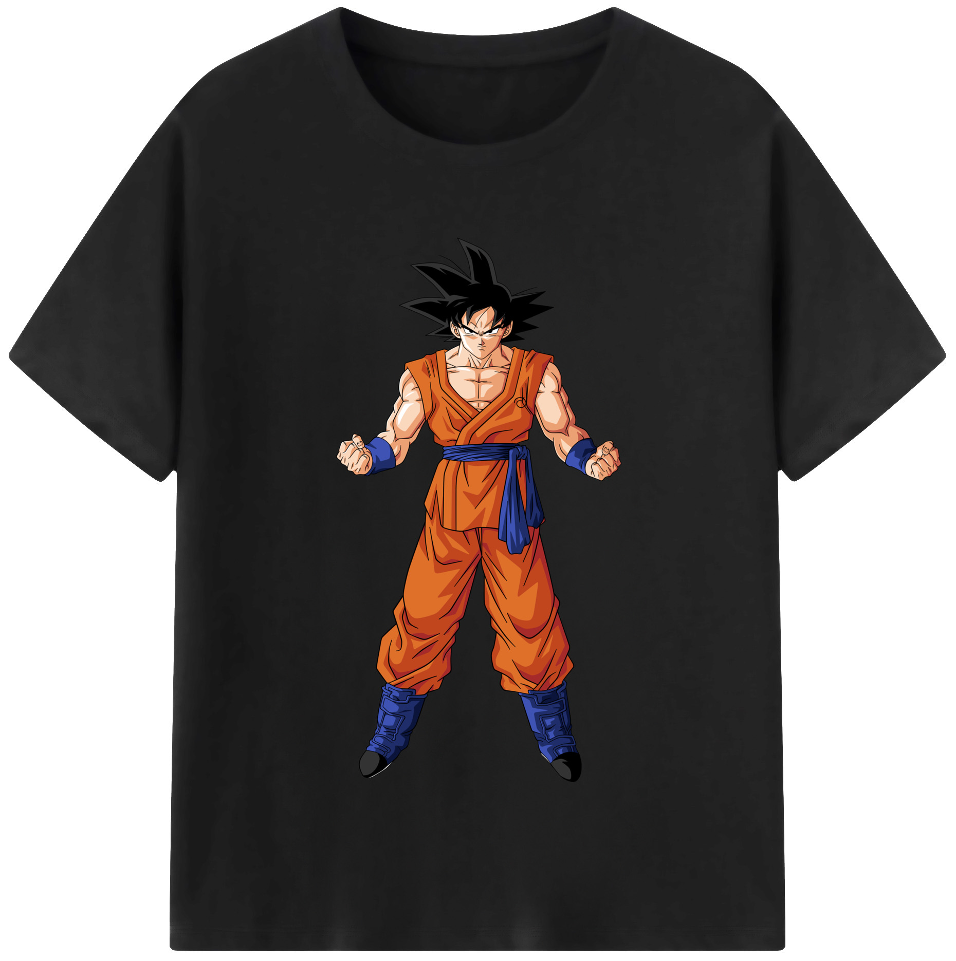 （画像用） ドラゴンボール 孫悟空（そん ごくう）Son Goku カカロット DRAGON BALL Kakarotto 綿100％半袖Tシャツ（フロントプリント）