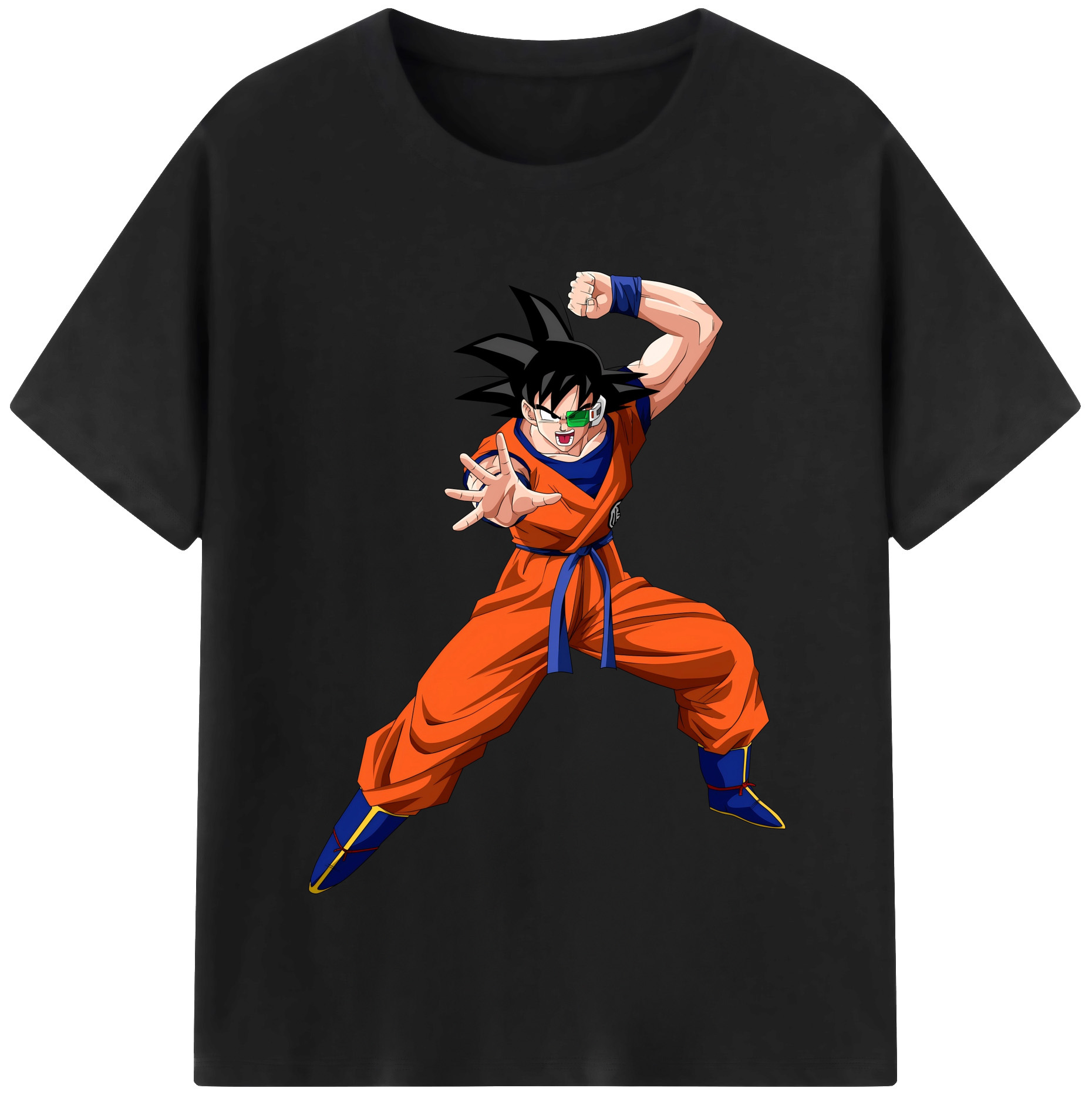 （画像用） ドラゴンボール 孫悟空（そん ごくう）Son Goku カカロット DRAGON BALL Kakarotto 綿100％半袖Tシャツ（フロントプリント）