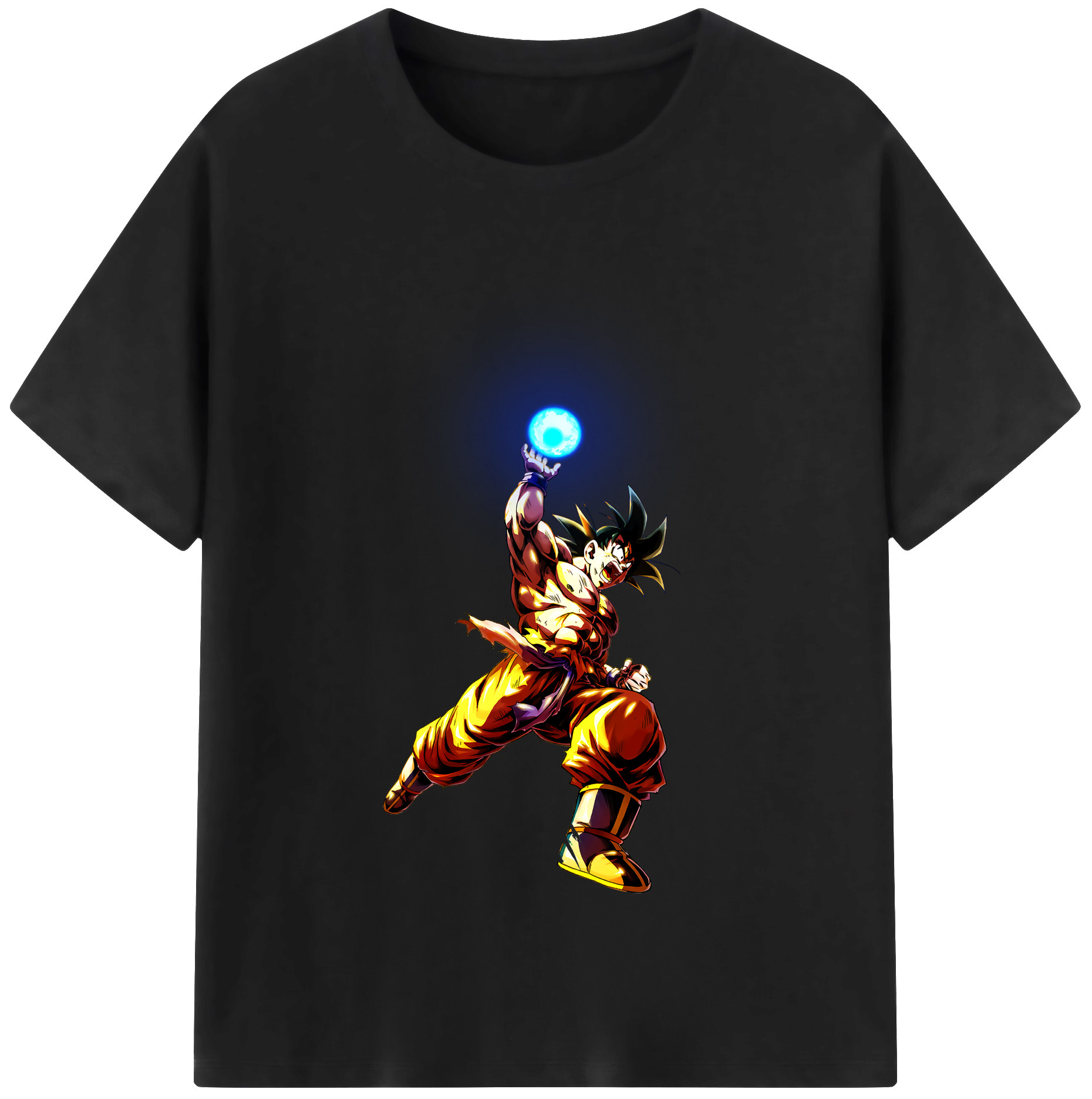 （画像用） ドラゴンボール 孫悟空（そん ごくう）Son Goku カカロット DRAGON BALL Kakarotto 綿100％半袖Tシャツ（フロントプリント）
