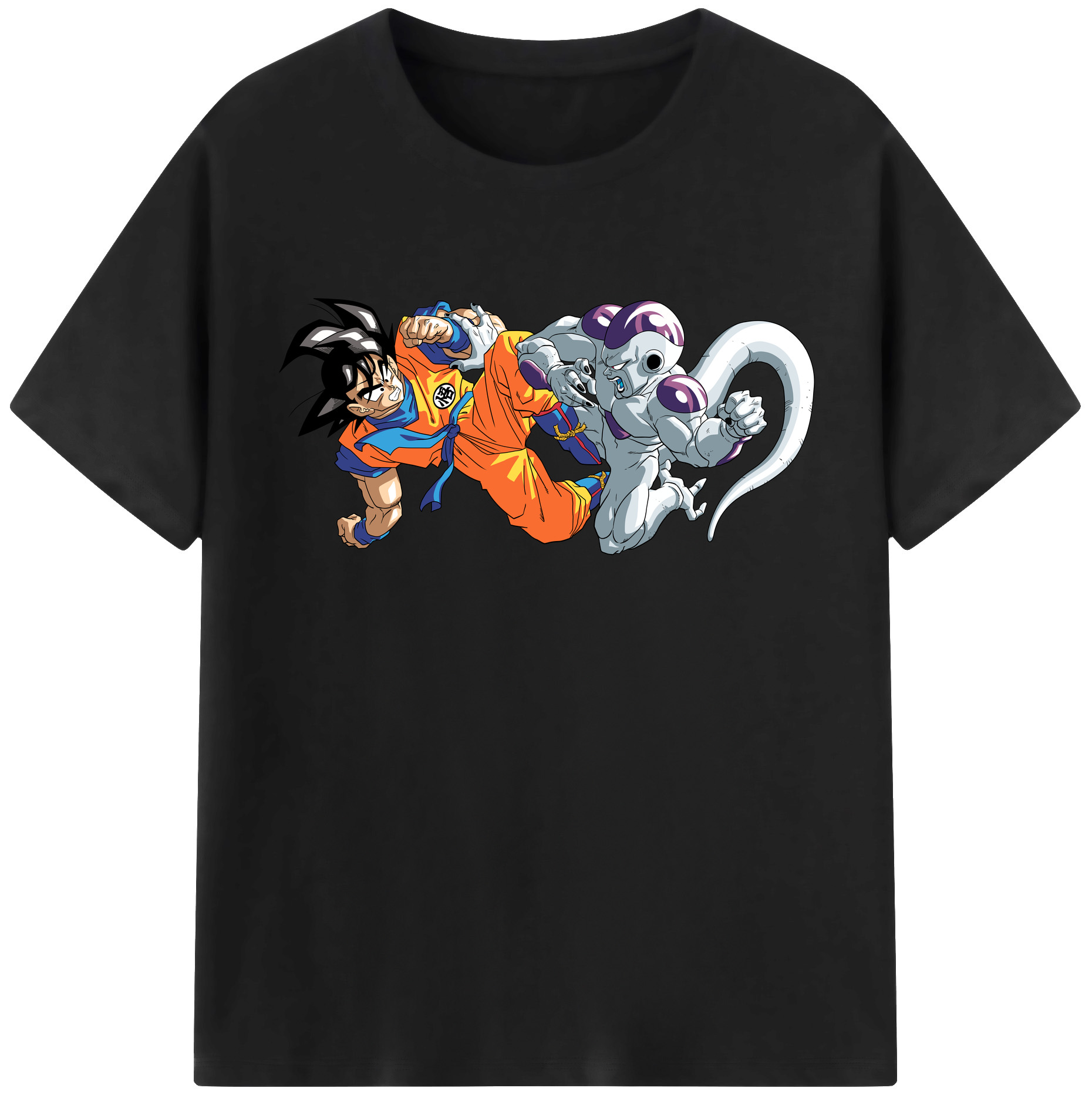 （画像用） ドラゴンボール 孫悟空（そん ごくう）Son Goku カカロット DRAGON BALL Kakarotto 綿100％半袖Tシャツ（フロントプリント）