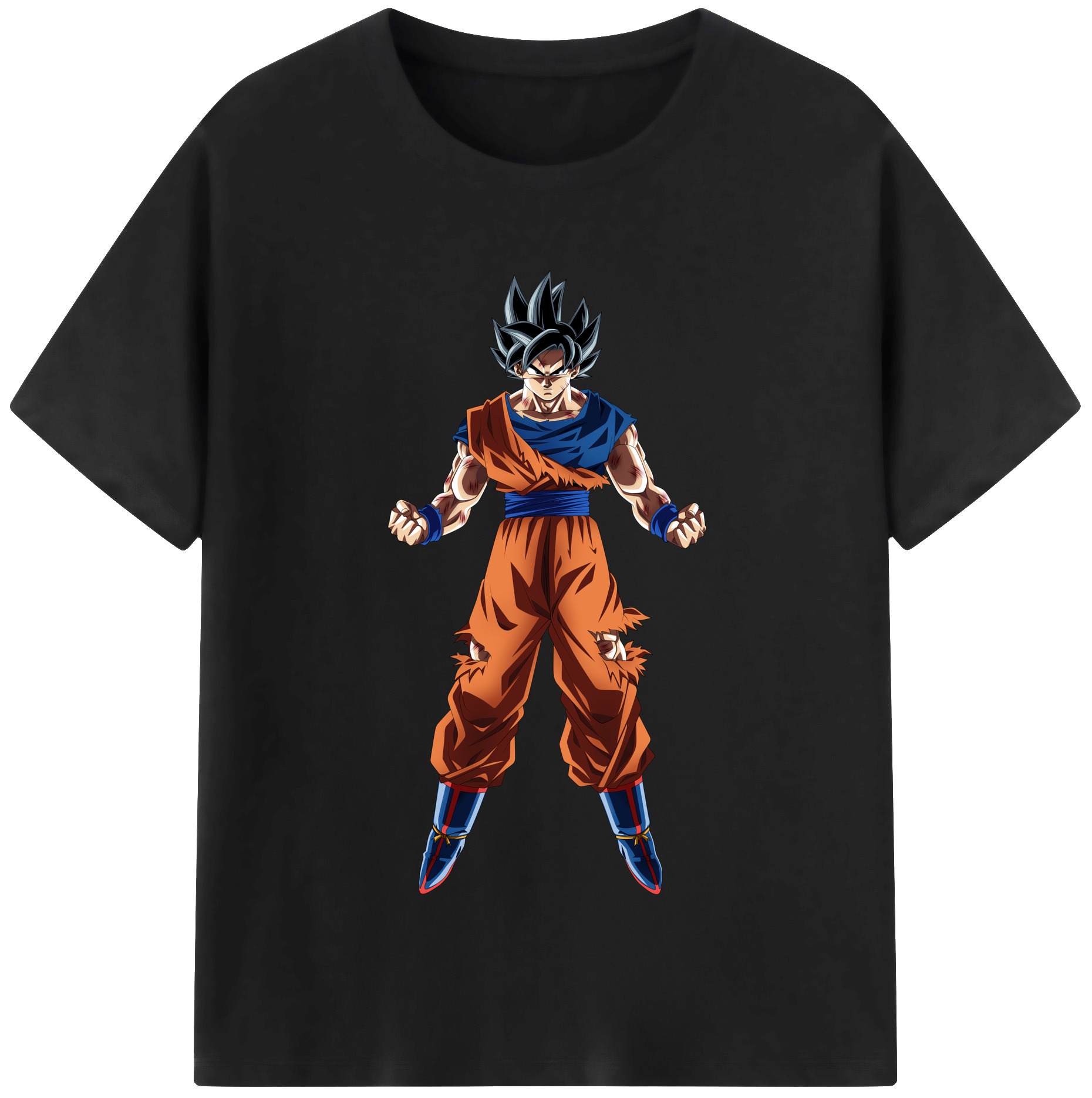 （画像用） ドラゴンボール 孫悟空（そん ごくう）Son Goku カカロット DRAGON BALL Kakarotto 綿100％半袖Tシャツ（フロントプリント）