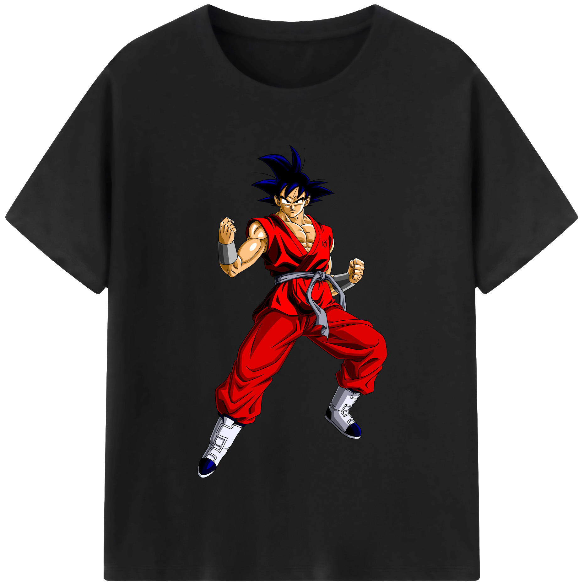 （画像用） ドラゴンボール 孫悟空（そん ごくう）Son Goku カカロット DRAGON BALL Kakarotto 綿100％半袖Tシャツ（フロントプリント）