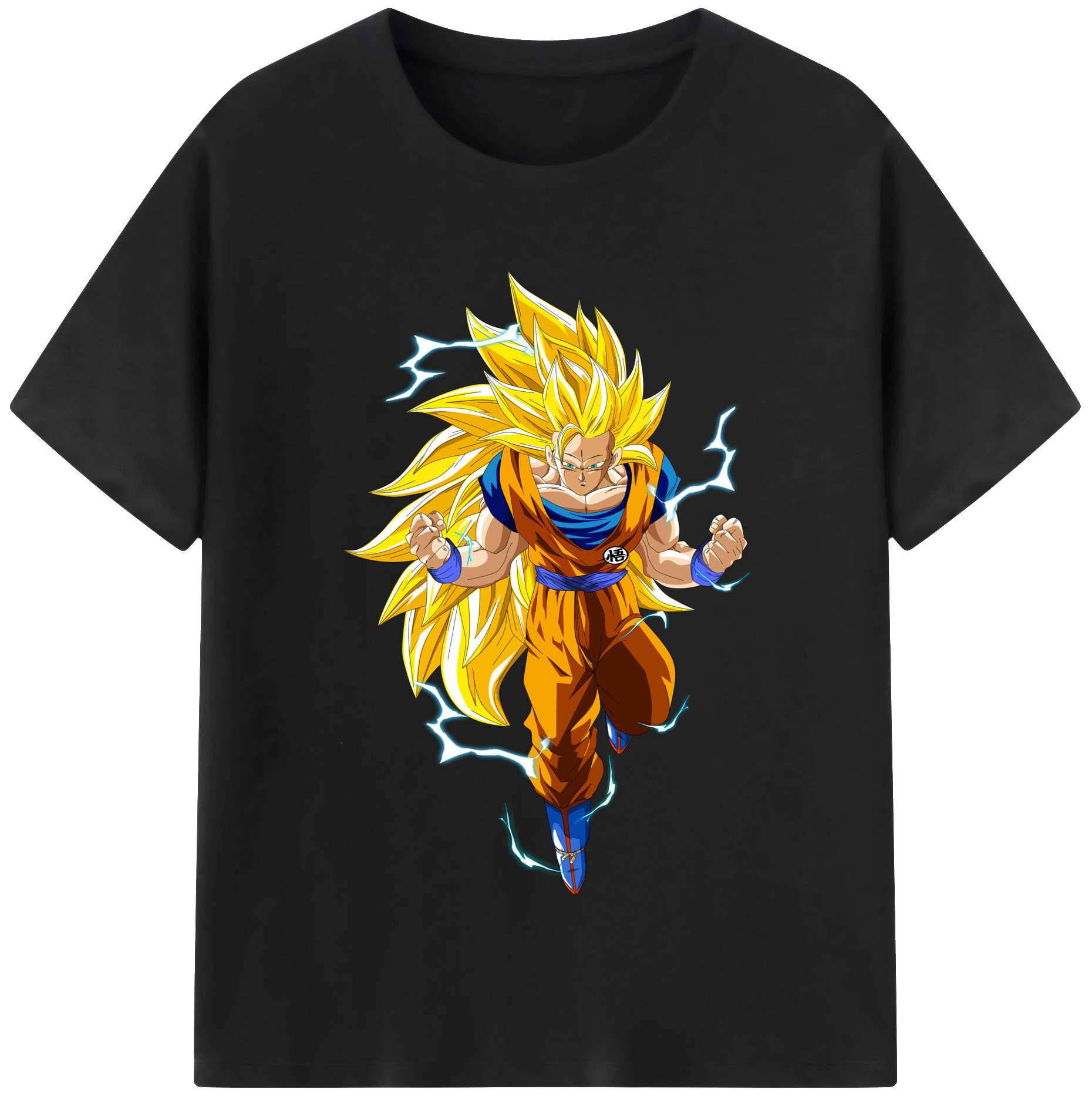 （画像用） ドラゴンボール 孫悟空（そん ごくう）Son Goku カカロット DRAGON BALL Kakarotto 綿100％半袖Tシャツ（フロントプリント）