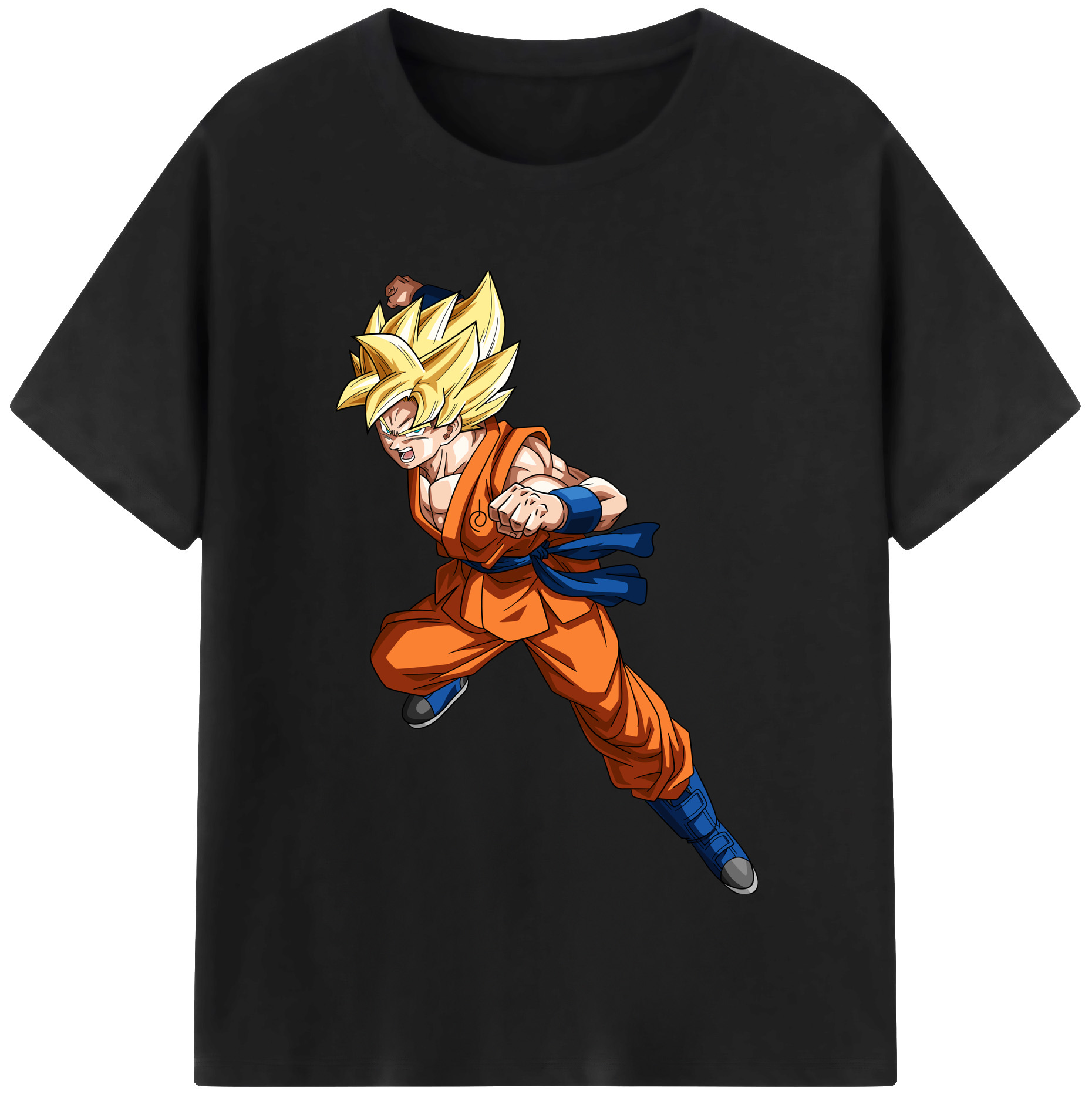 （画像用） ドラゴンボール 孫悟空（そん ごくう）Son Goku カカロット DRAGON BALL Kakarotto 綿100％半袖Tシャツ（フロントプリント）