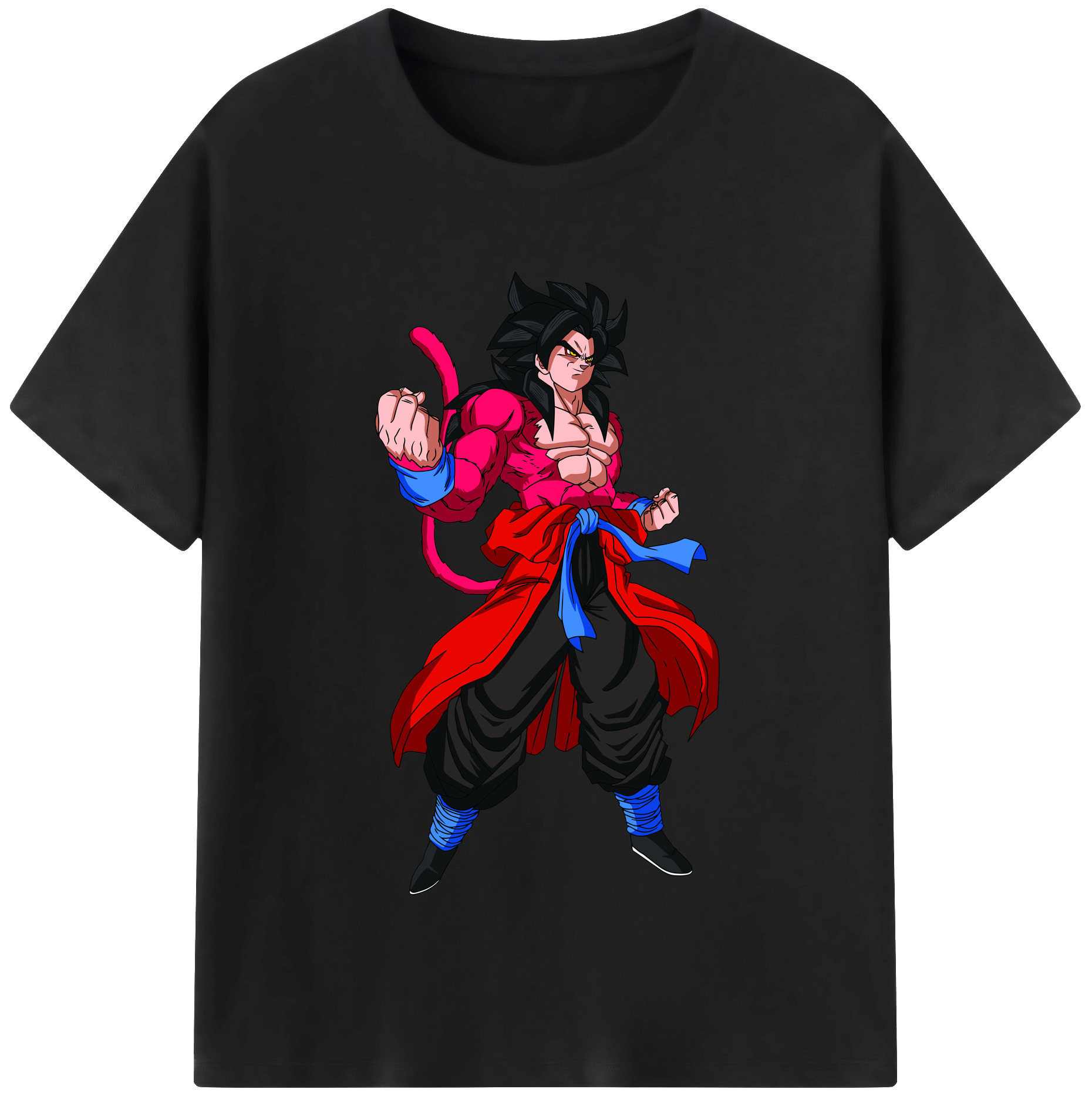 （画像用） ドラゴンボール 孫悟空（そん ごくう）Son Goku カカロット DRAGON BALL Kakarotto 綿100％半袖Tシャツ（フロントプリント）