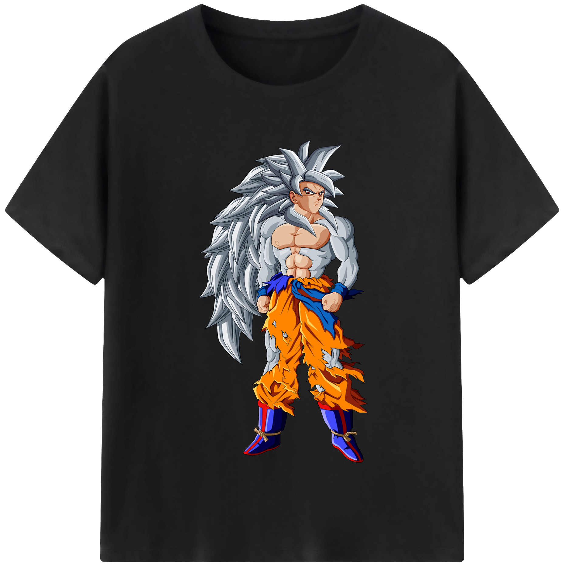 （画像用） ドラゴンボール 孫悟空（そん ごくう）Son Goku カカロット DRAGON BALL Kakarotto 綿100％半袖Tシャツ（フロントプリント）