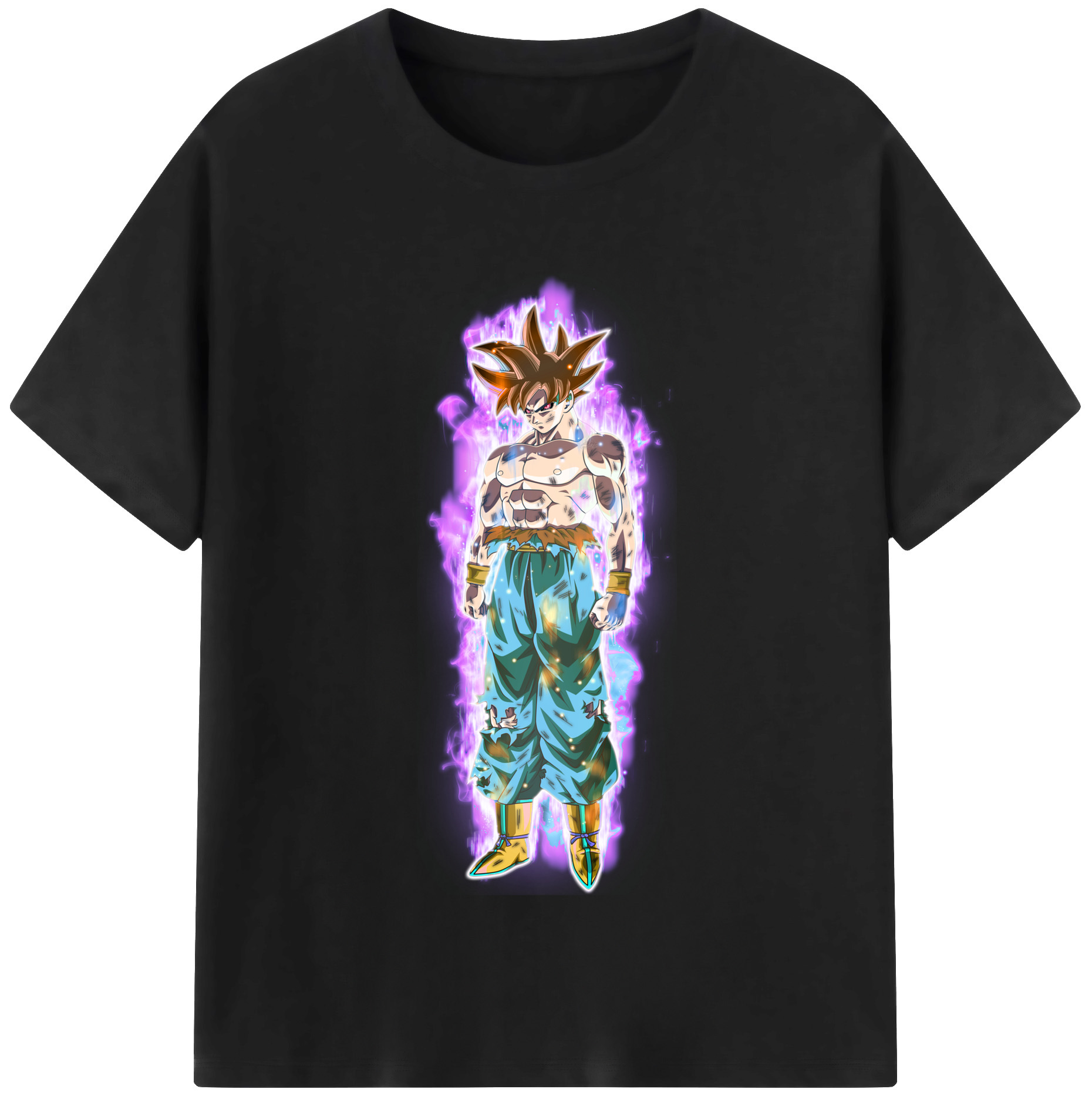 （画像用） ドラゴンボール 孫悟空（そん ごくう）Son Goku カカロット DRAGON BALL Kakarotto 綿100％半袖Tシャツ（フロントプリント）