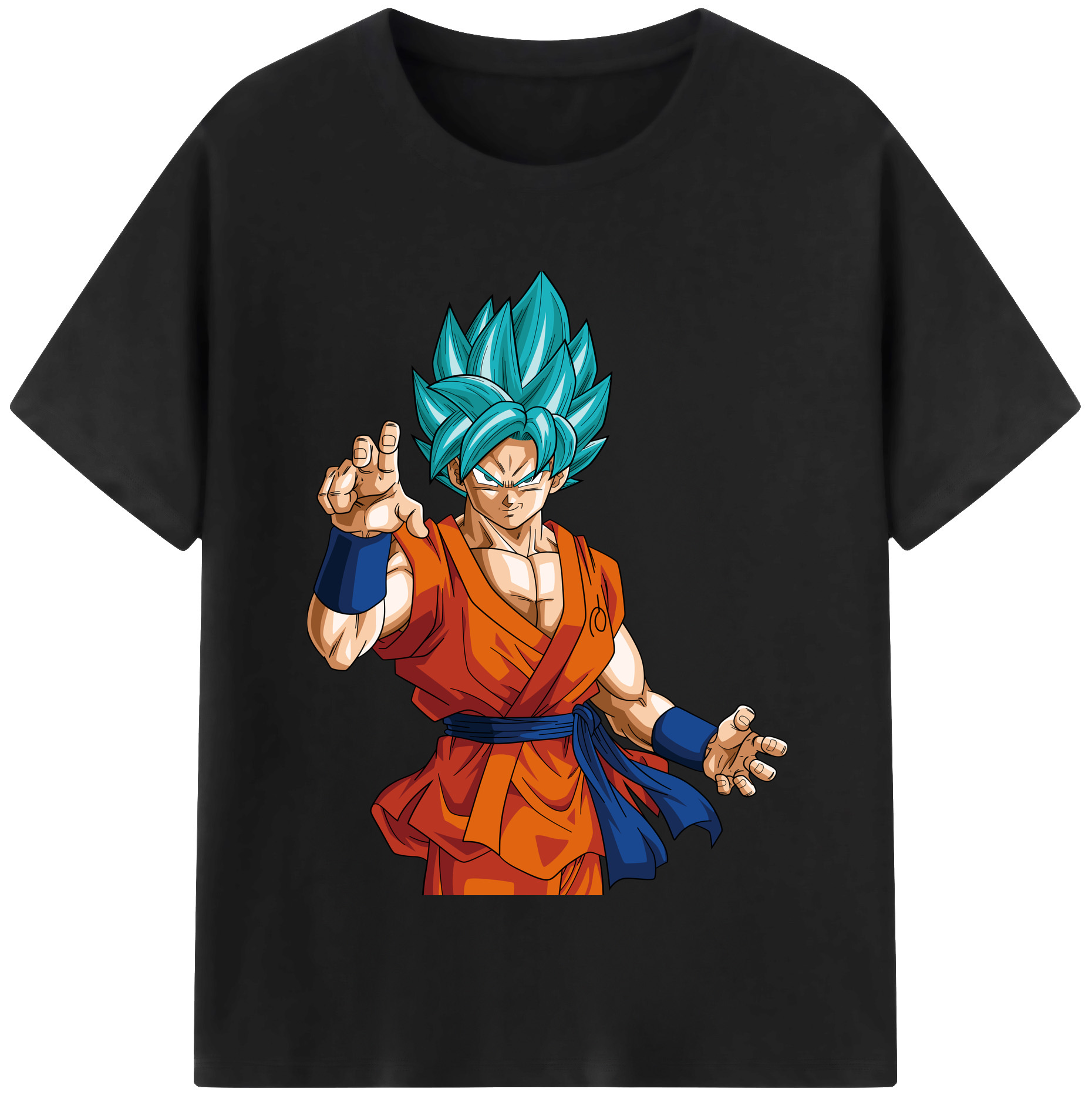 （画像用） ドラゴンボール 孫悟空（そん ごくう）Son Goku カカロット DRAGON BALL Kakarotto 綿100％半袖Tシャツ（フロントプリント）