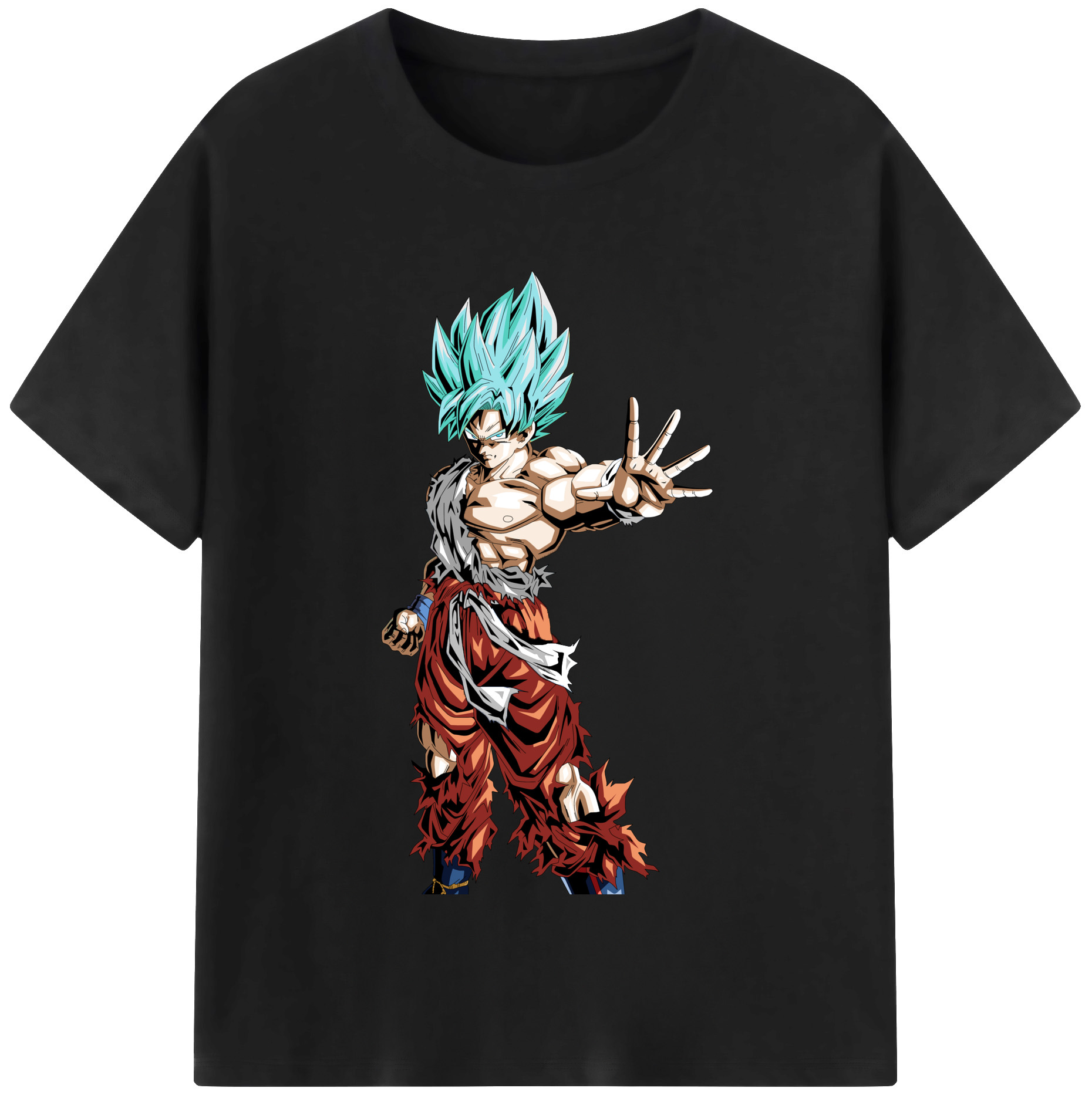 （画像用） ドラゴンボール 孫悟空（そん ごくう）Son Goku カカロット DRAGON BALL Kakarotto 綿100％半袖Tシャツ（フロントプリント）