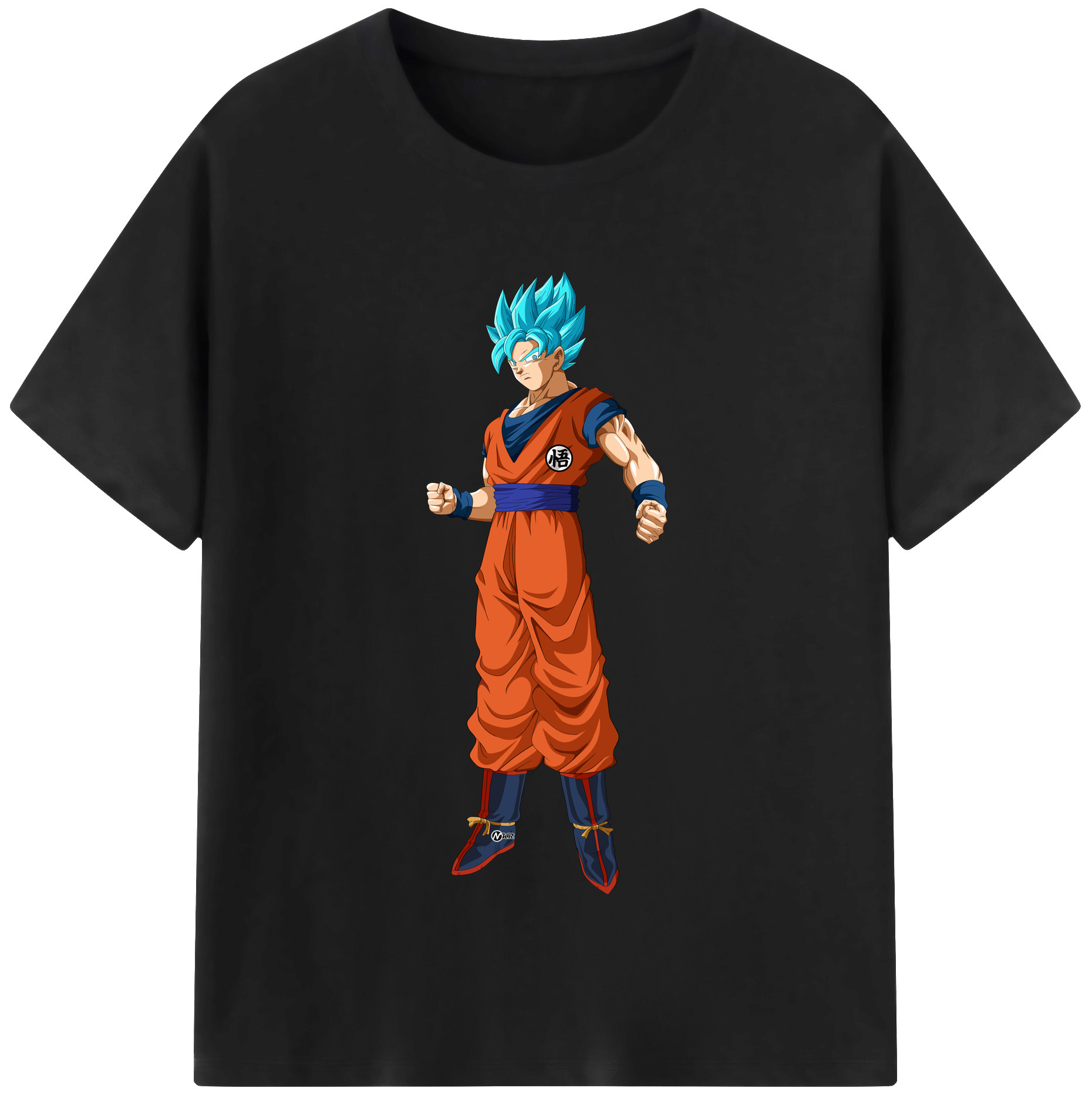 （画像用） ドラゴンボール 孫悟空（そん ごくう）Son Goku カカロット DRAGON BALL Kakarotto 綿100％半袖Tシャツ（フロントプリント）