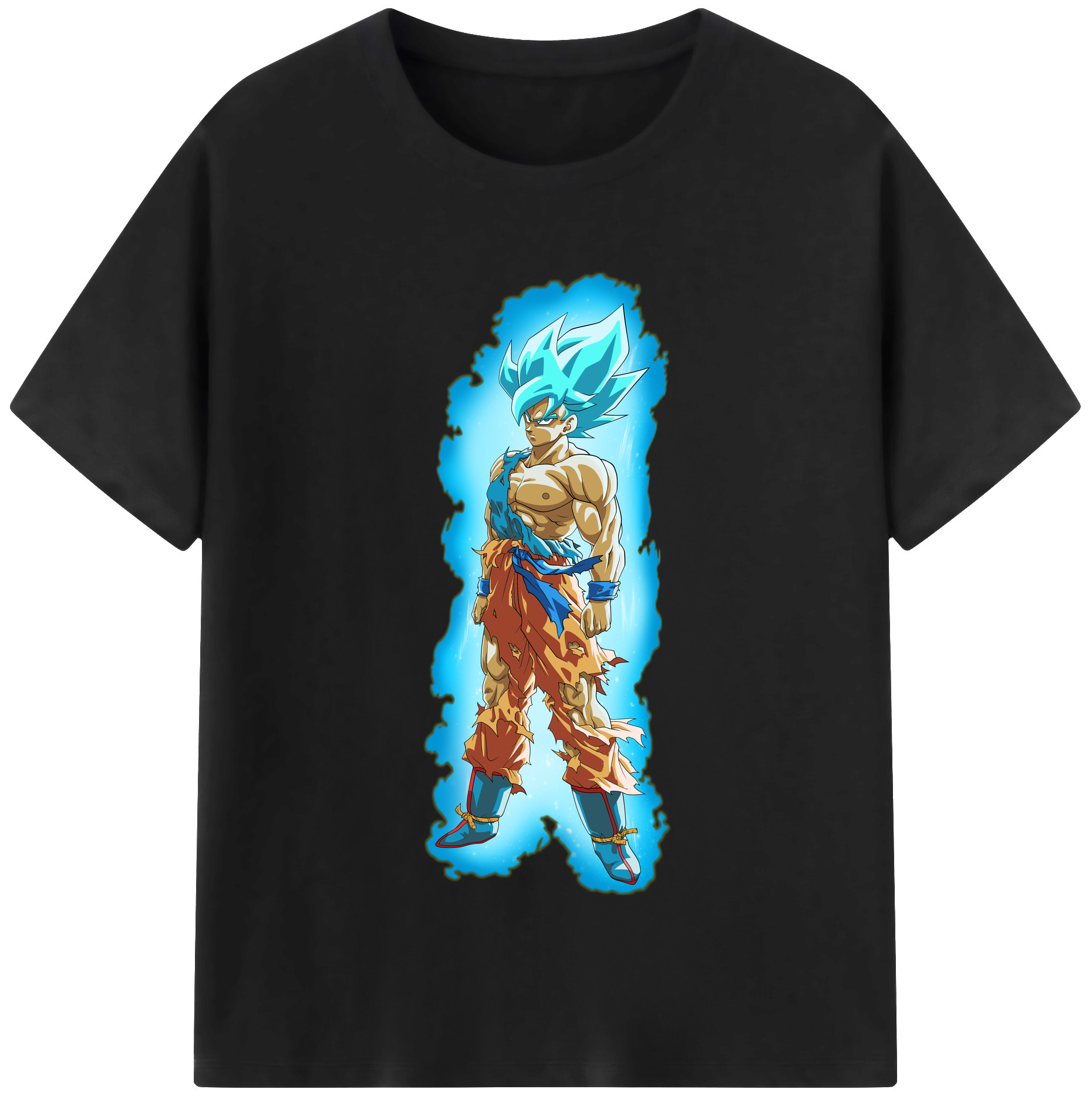 （画像用） ドラゴンボール 孫悟空（そん ごくう）Son Goku カカロット DRAGON BALL Kakarotto 綿100％半袖Tシャツ（フロントプリント）