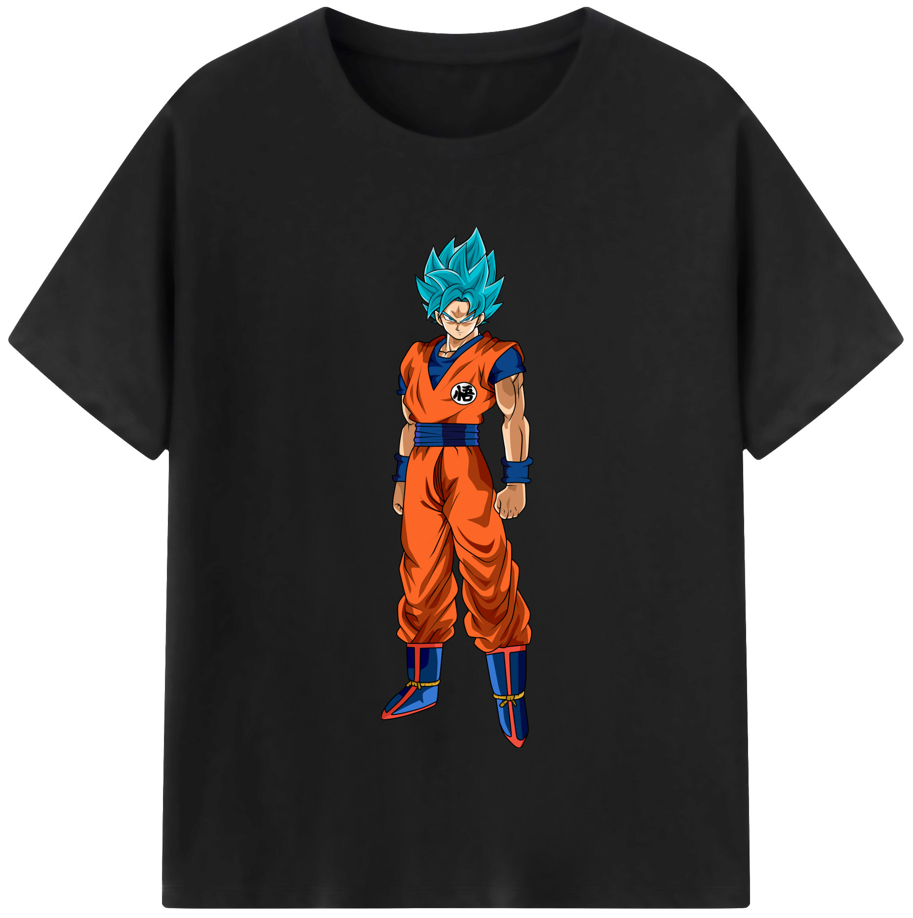 （画像用） ドラゴンボール 孫悟空（そん ごくう）Son Goku カカロット DRAGON BALL Kakarotto 綿100％半袖Tシャツ（フロントプリント）