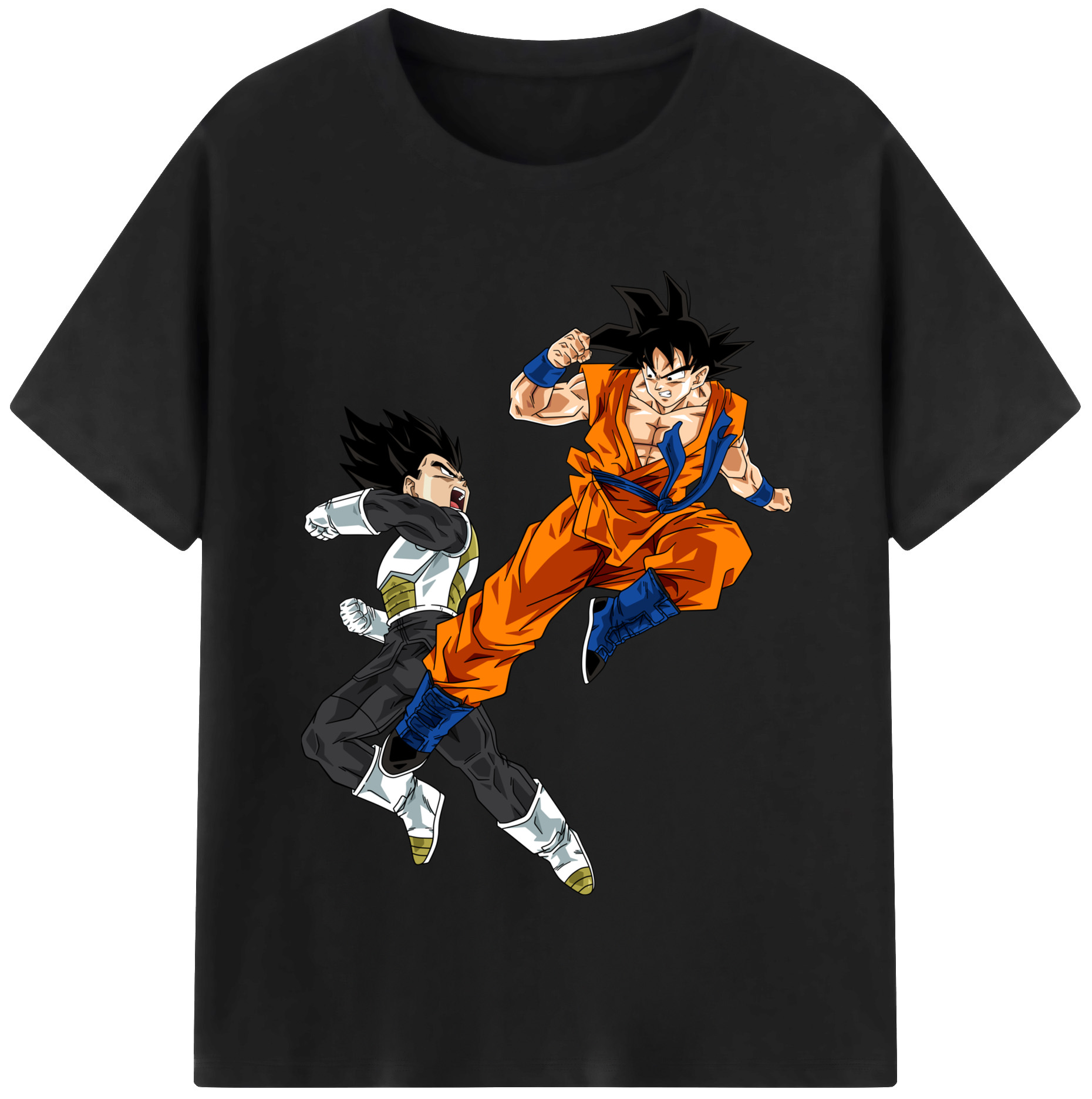 （画像用） ドラゴンボール 孫悟空（そん ごくう）Son Goku カカロット DRAGON BALL Kakarotto 綿100％半袖Tシャツ（フロントプリント）