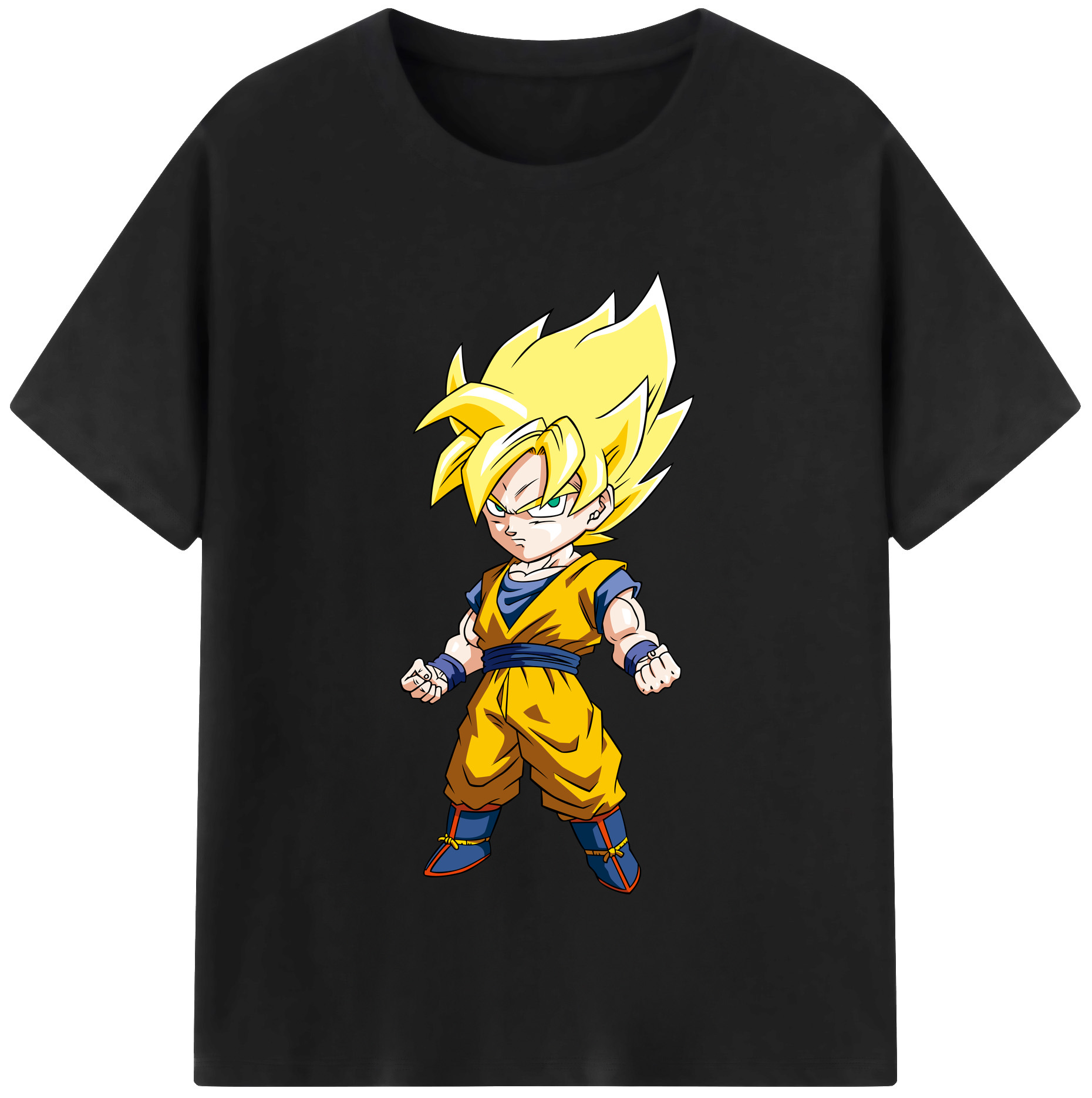 （画像用） ドラゴンボール 孫悟空（そん ごくう）Son Goku カカロット DRAGON BALL Kakarotto 綿100％半袖Tシャツ（フロントプリント）