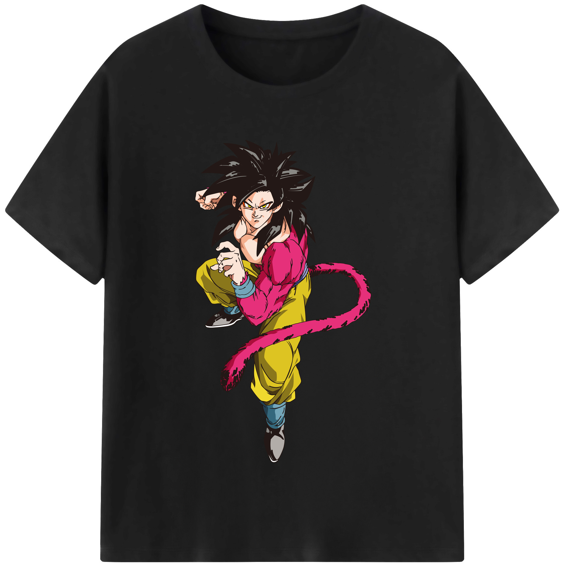 （画像用） ドラゴンボール 孫悟空（そん ごくう）Son Goku カカロット DRAGON BALL Kakarotto 綿100％半袖Tシャツ（フロントプリント）