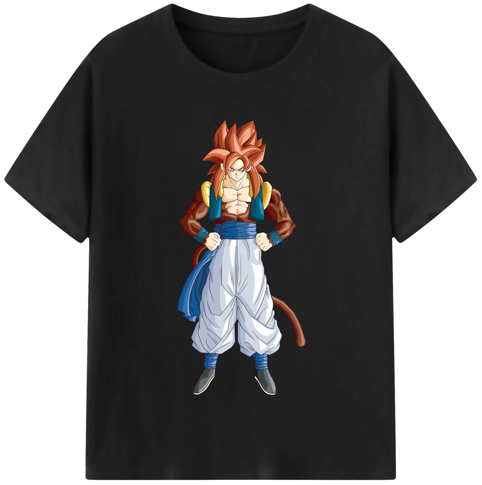 （画像用） ドラゴンボール 孫悟空（そん ごくう）Son Goku カカロット DRAGON BALL Kakarotto 綿100％半袖Tシャツ（フロントプリント）