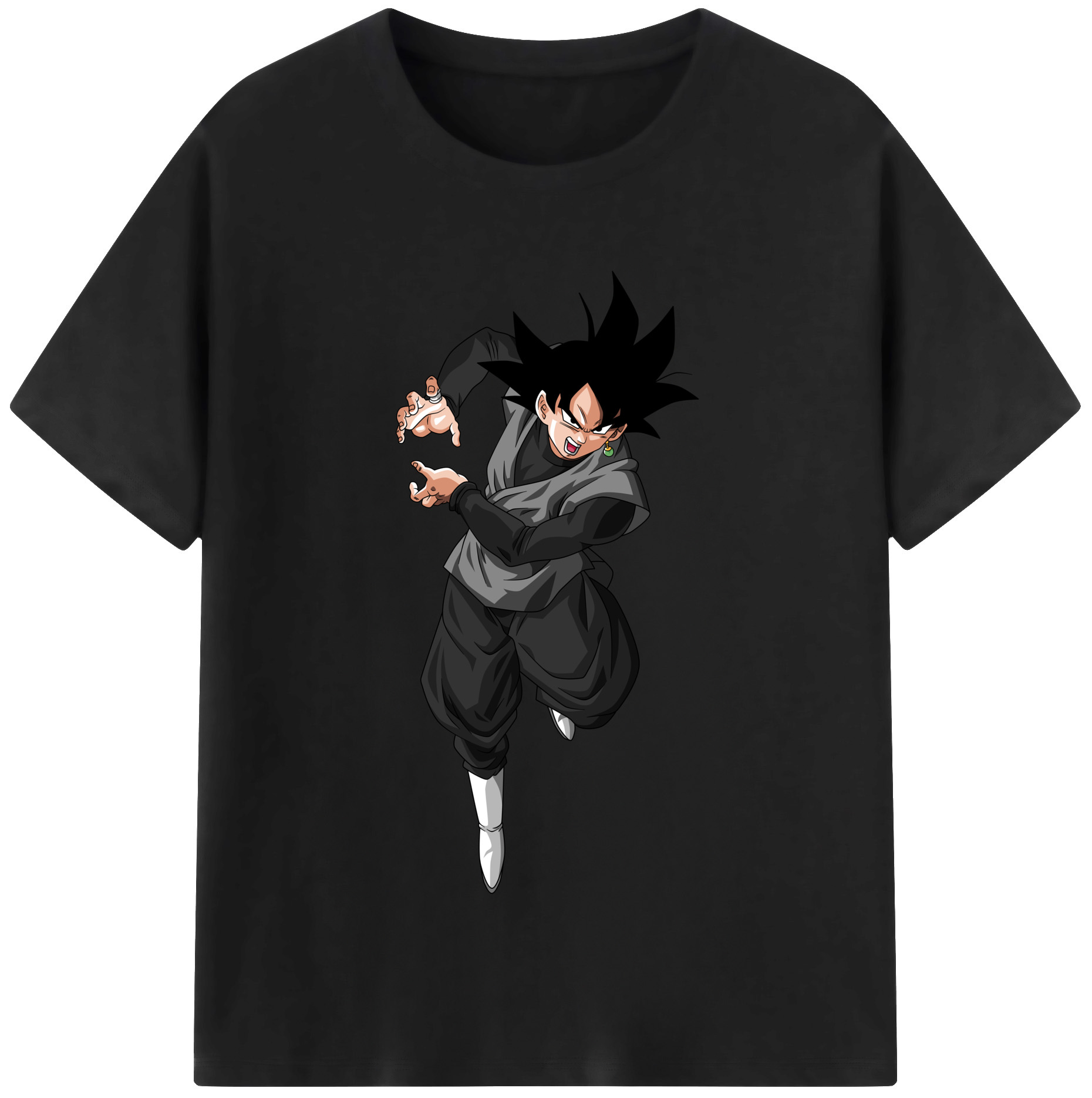 （画像用） ドラゴンボール ベジータ四世（Bejīta Yonsei）DRAGON BALL Vegeta IV 綿100％半袖Tシャツ（フロントプリント）