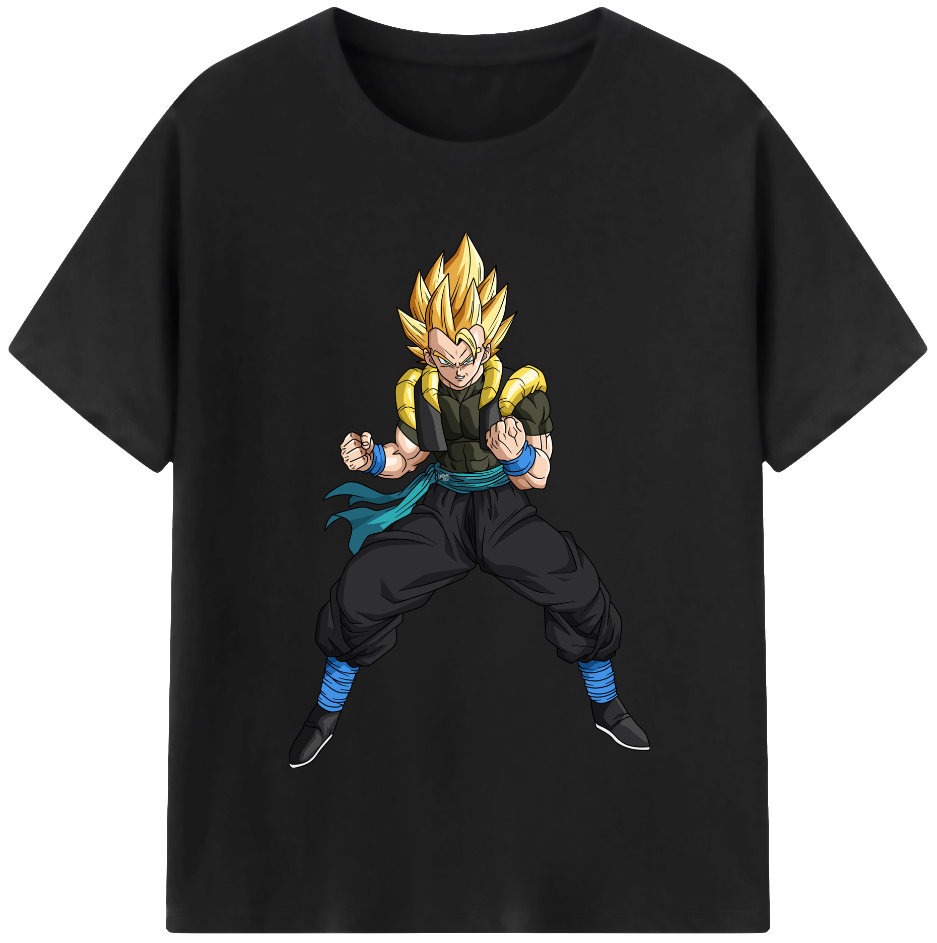 （画像用） ドラゴンボール ベジータ四世（Bejīta Yonsei）DRAGON BALL Vegeta IV 綿100％半袖Tシャツ（フロントプリント）