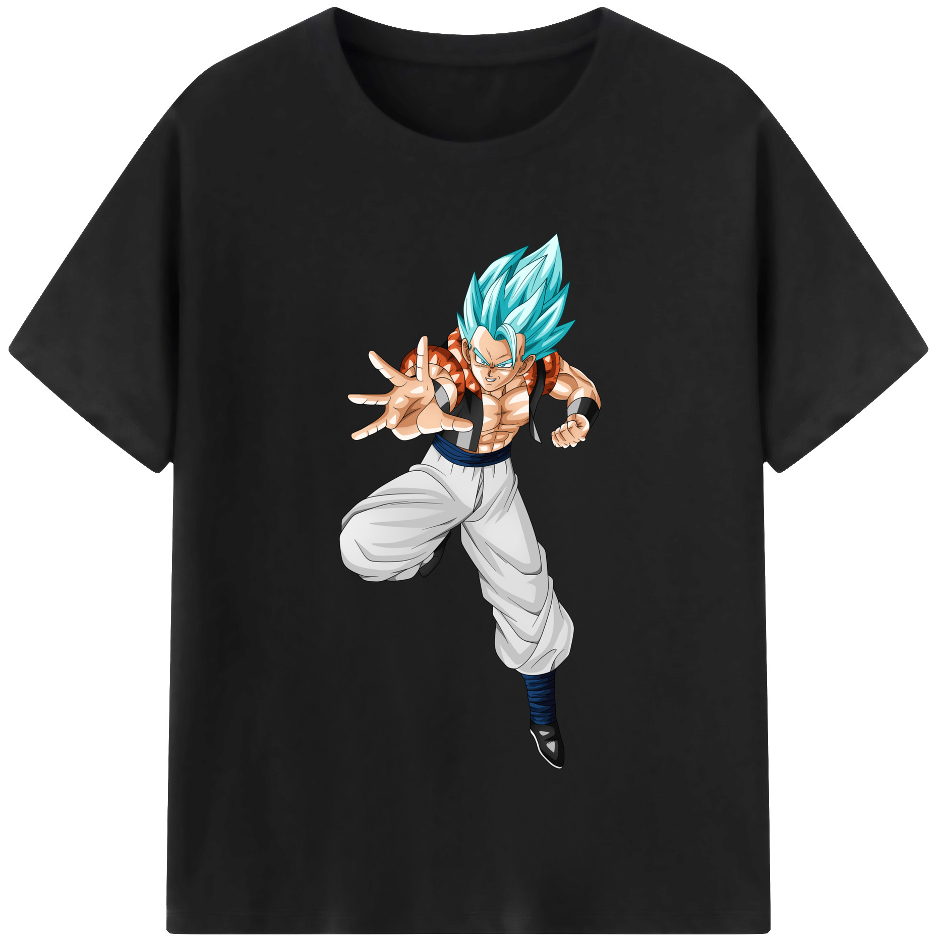 （画像用） ドラゴンボール ベジータ四世（Bejīta Yonsei）DRAGON BALL Vegeta IV 綿100％半袖Tシャツ（フロントプリント）
